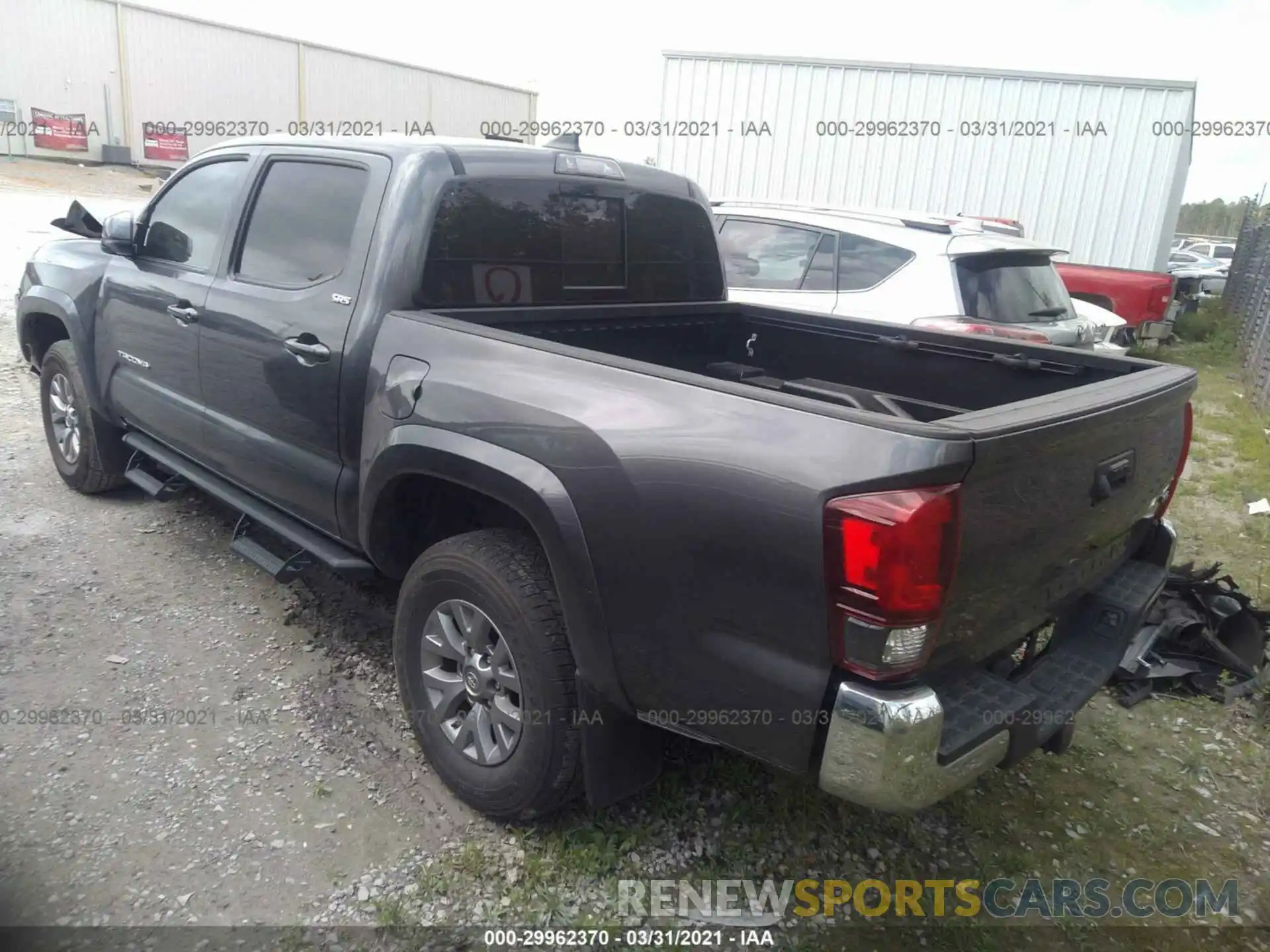 3 Photograph of a damaged car 3TMAZ5CN0KM095870 TOYOTA TACOMA 2WD 2019