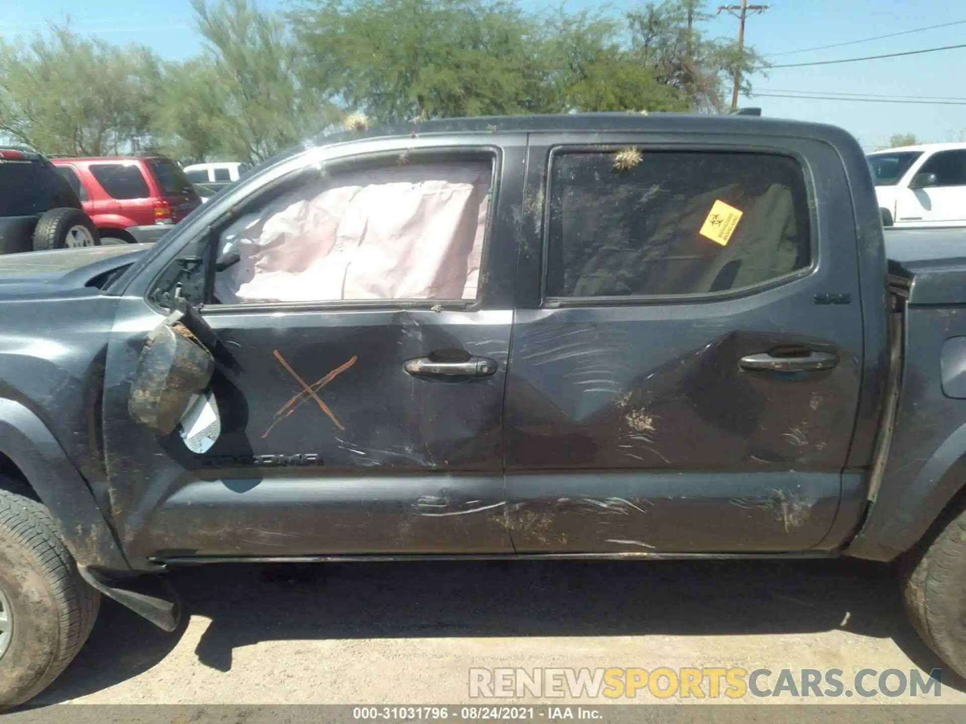 6 Photograph of a damaged car 3TMAZ5CN0KM106740 TOYOTA TACOMA 2WD 2019