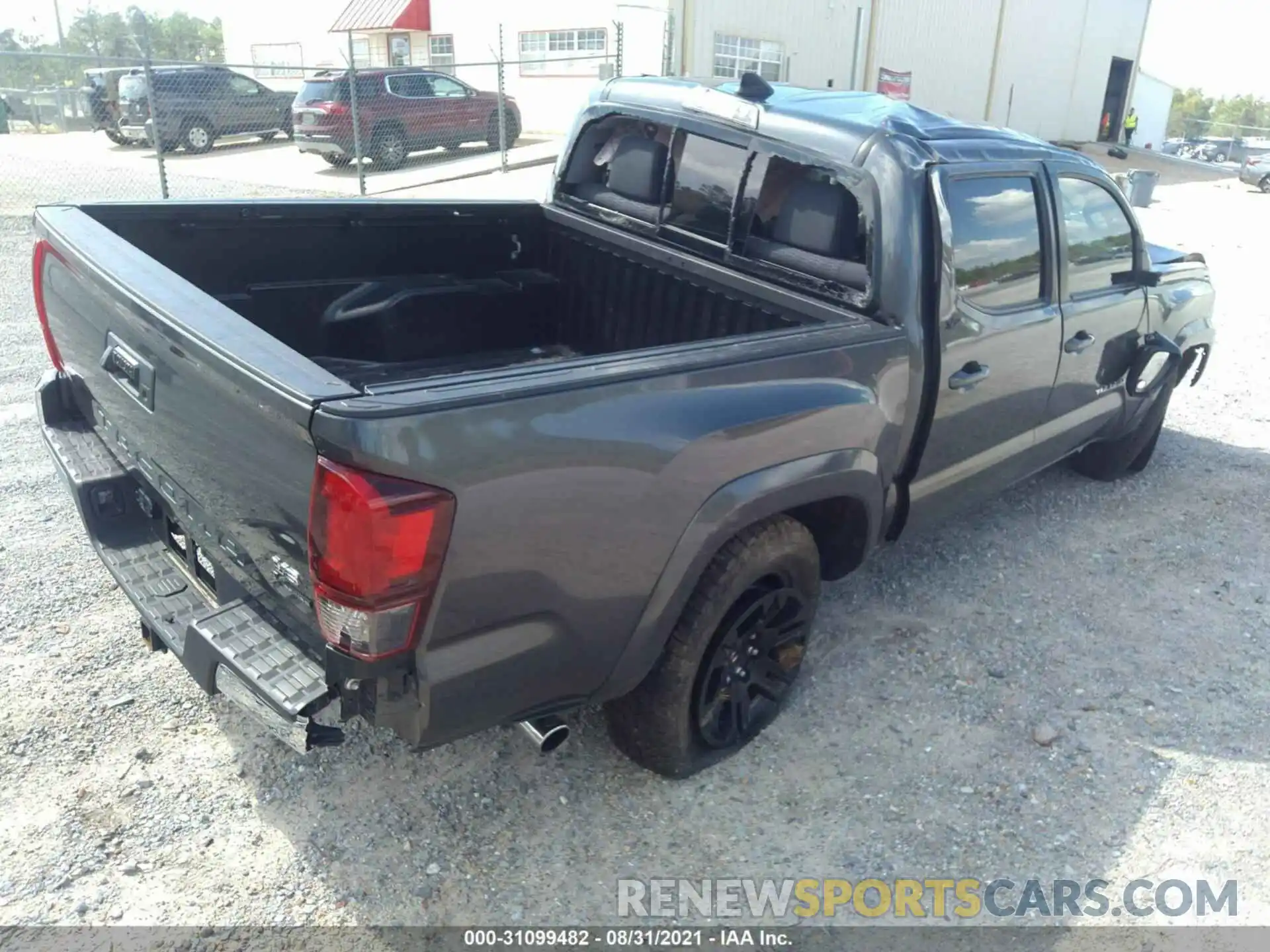 4 Photograph of a damaged car 3TMAZ5CN0KM109220 TOYOTA TACOMA 2WD 2019