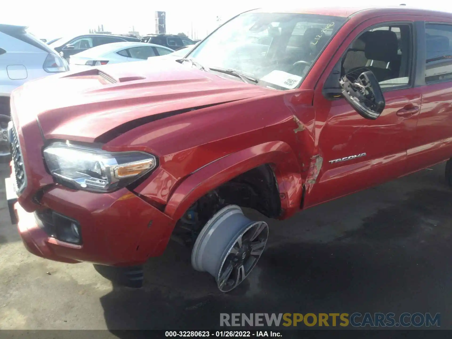 6 Photograph of a damaged car 3TMAZ5CN0KM111257 TOYOTA TACOMA 2WD 2019