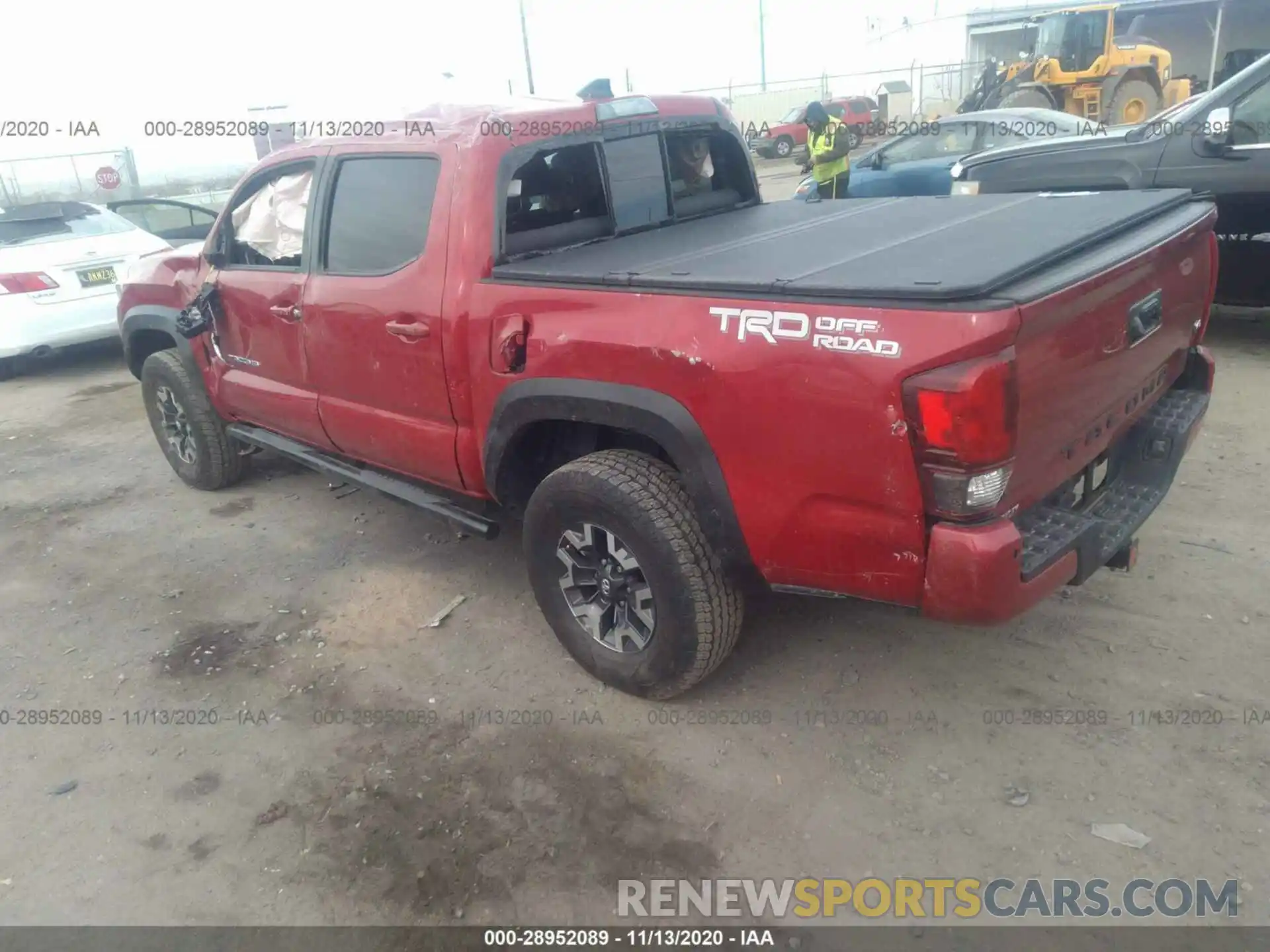 3 Photograph of a damaged car 3TMAZ5CN1KM080780 TOYOTA TACOMA 2WD 2019