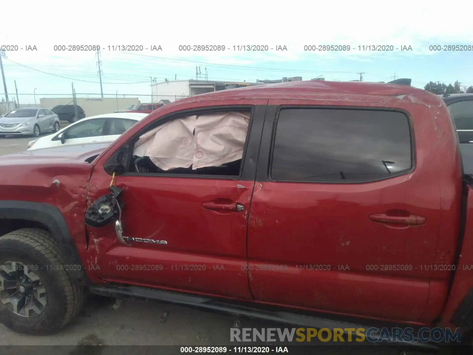 6 Photograph of a damaged car 3TMAZ5CN1KM080780 TOYOTA TACOMA 2WD 2019