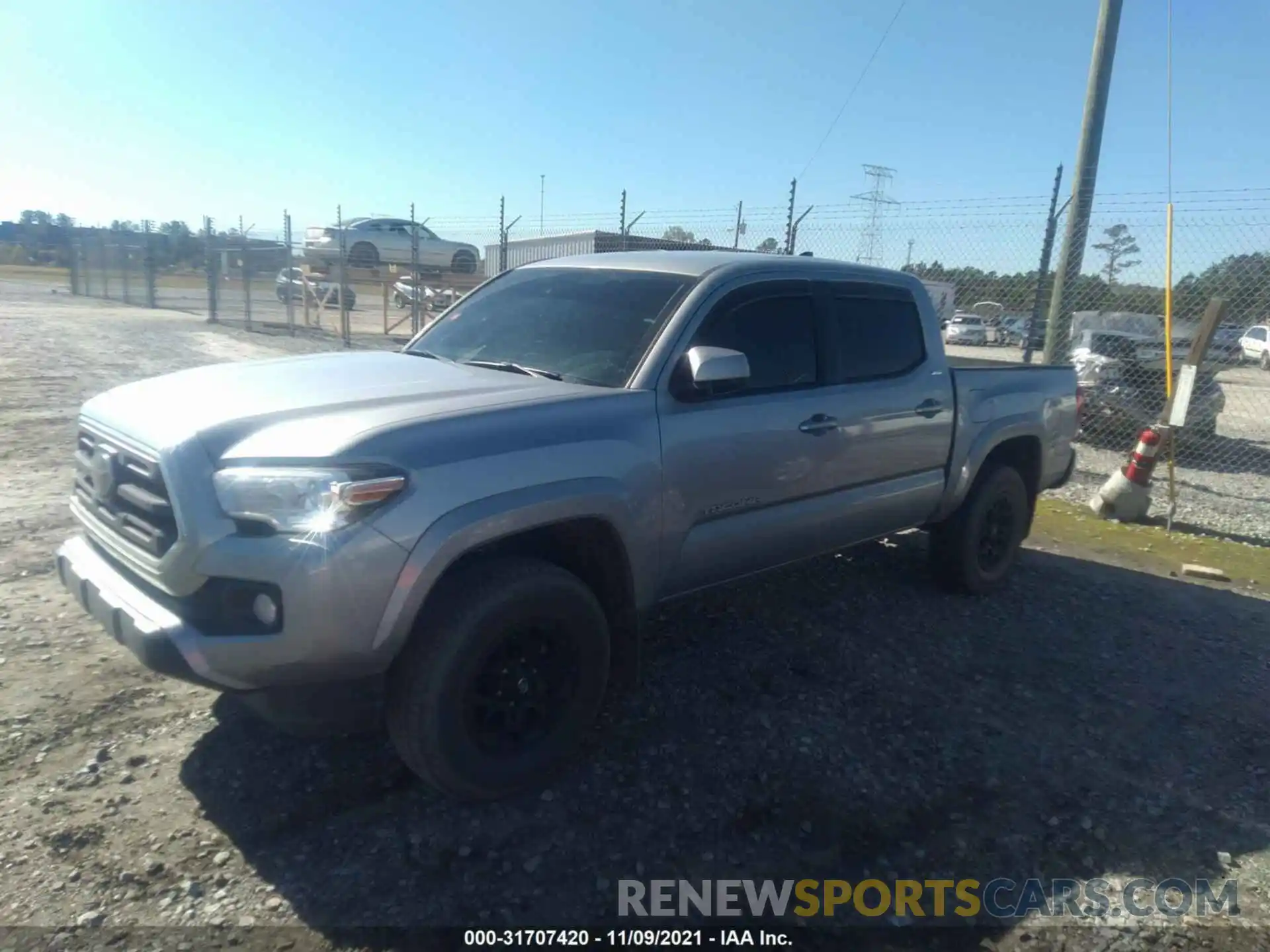 2 Photograph of a damaged car 3TMAZ5CN1KM082514 TOYOTA TACOMA 2WD 2019