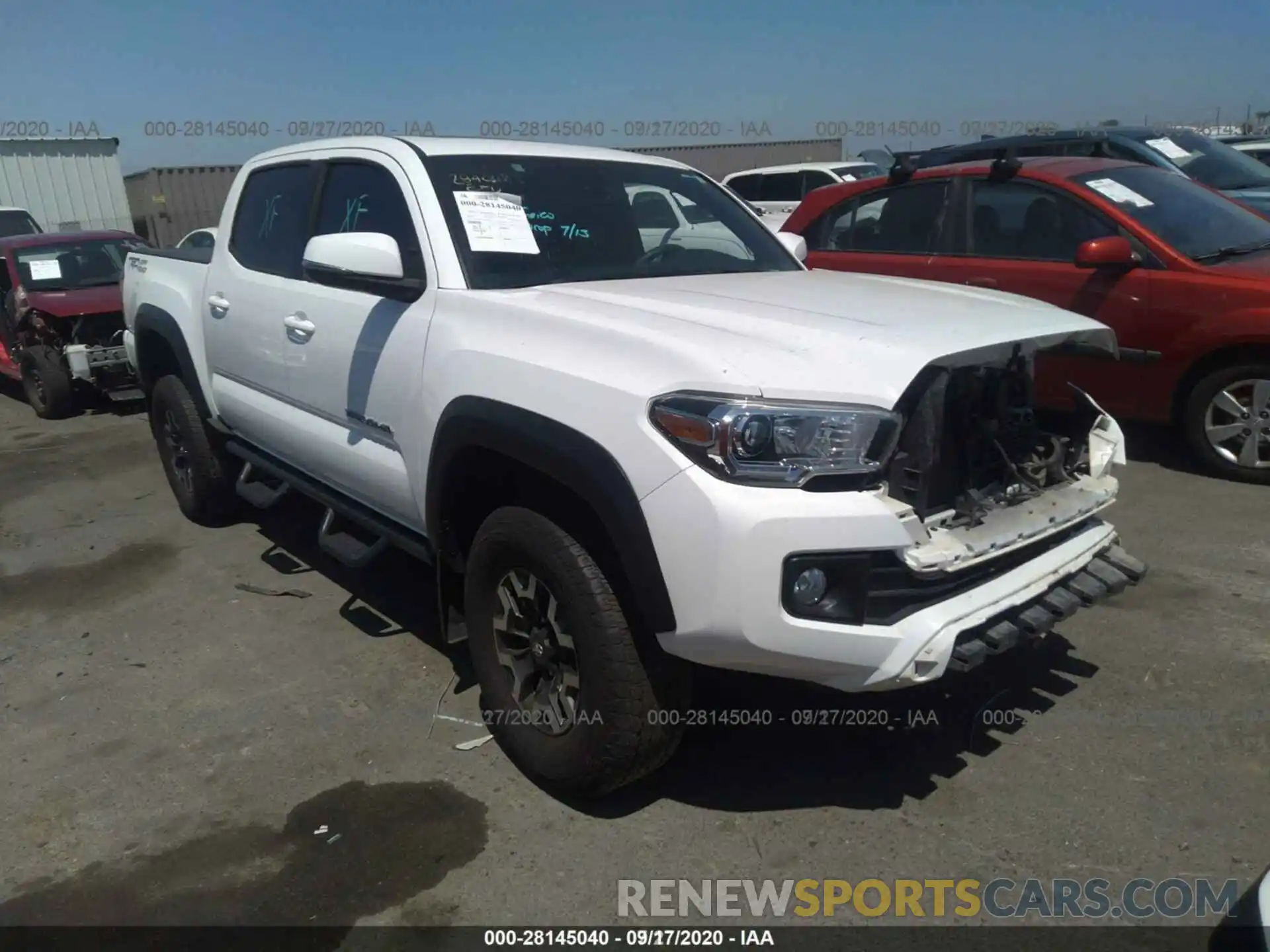 13 Photograph of a damaged car 3TMAZ5CN1KM084943 TOYOTA TACOMA 2WD 2019