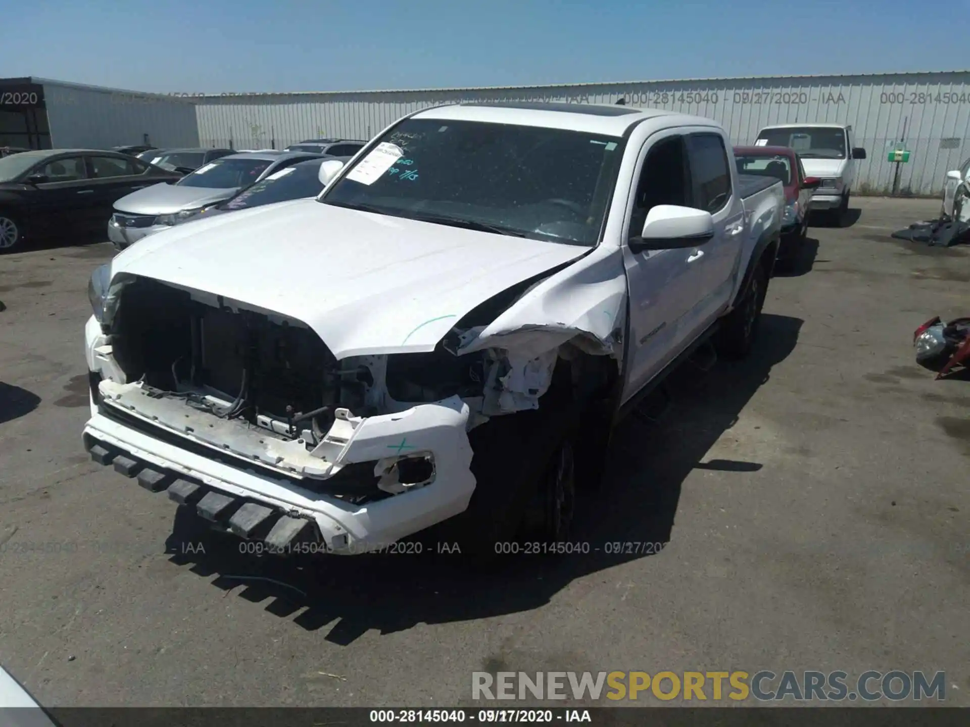 14 Photograph of a damaged car 3TMAZ5CN1KM084943 TOYOTA TACOMA 2WD 2019