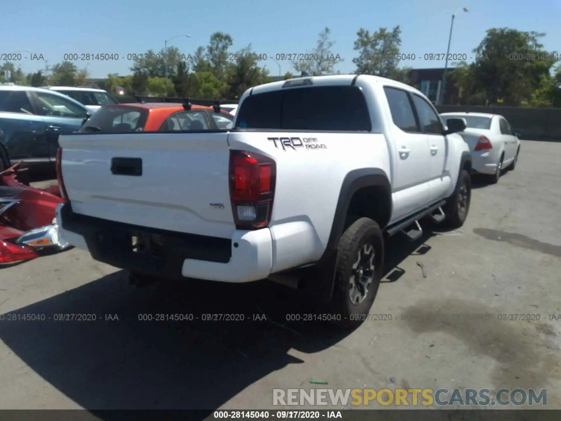 16 Фотография поврежденного автомобиля 3TMAZ5CN1KM084943 TOYOTA TACOMA 2WD 2019