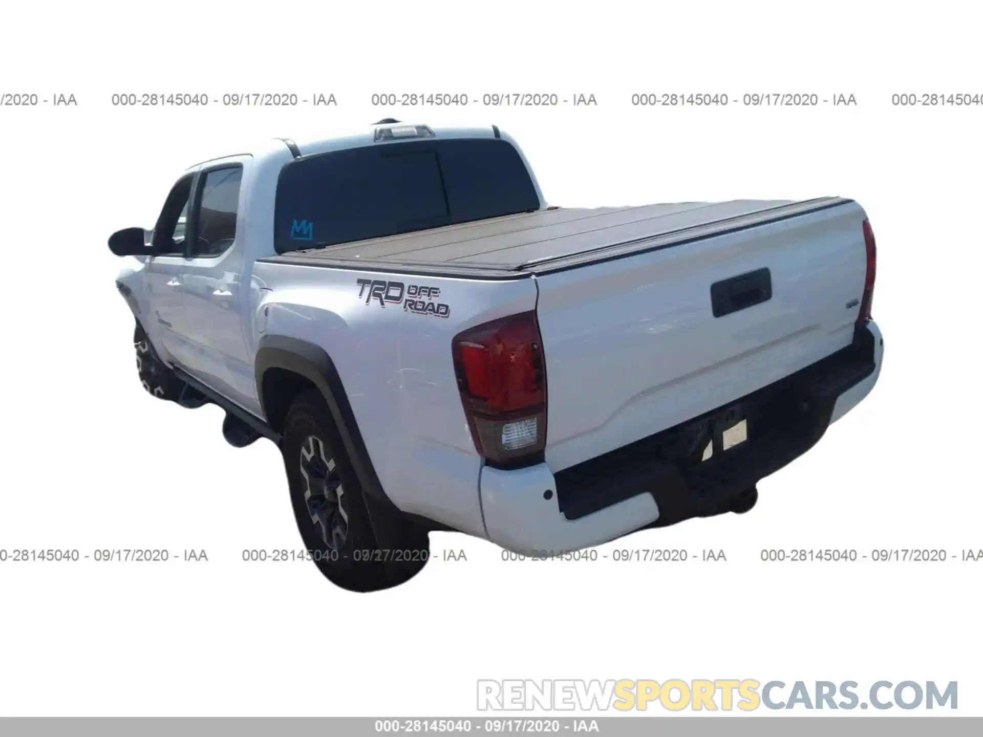 3 Photograph of a damaged car 3TMAZ5CN1KM084943 TOYOTA TACOMA 2WD 2019