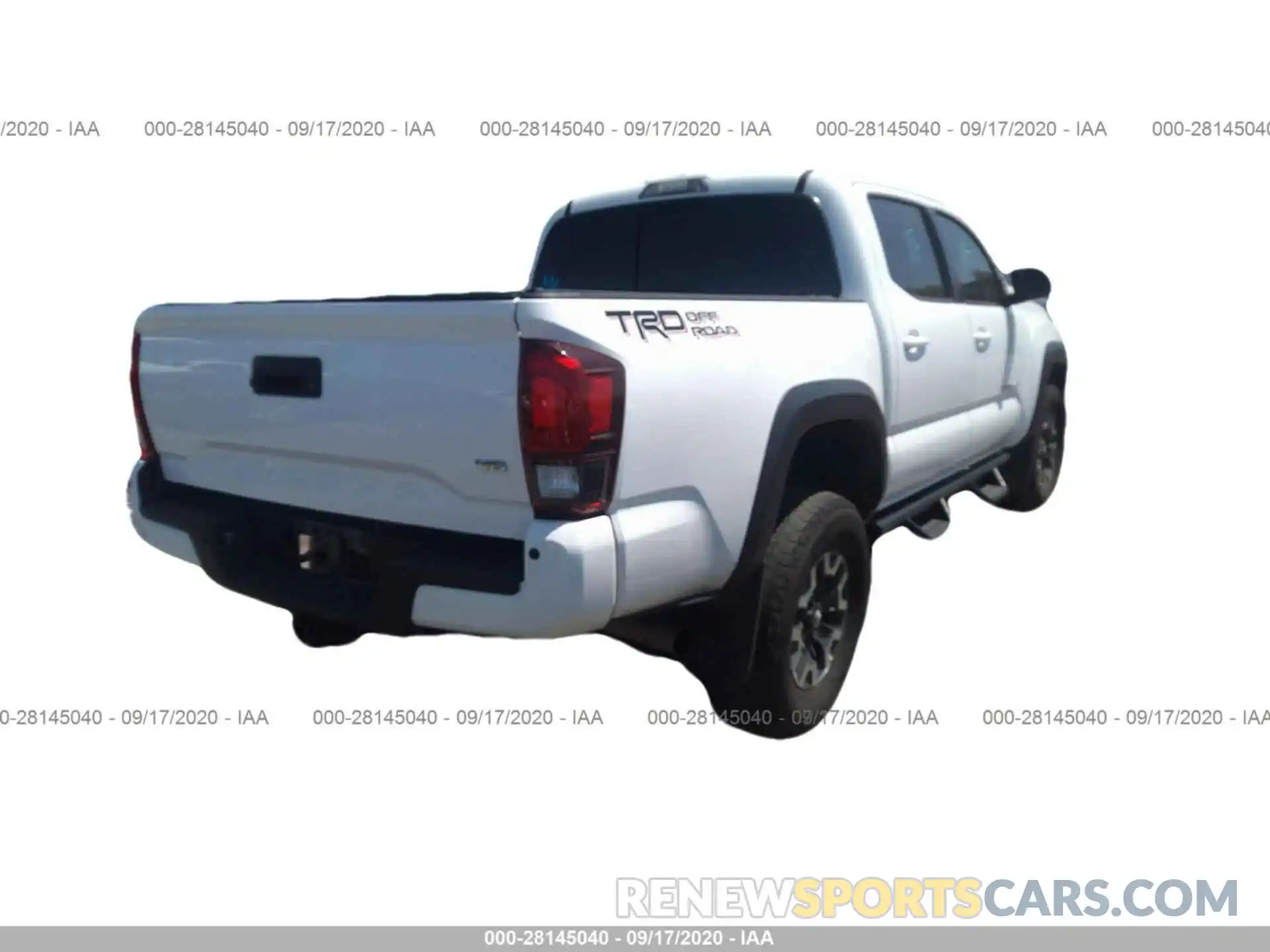 4 Photograph of a damaged car 3TMAZ5CN1KM084943 TOYOTA TACOMA 2WD 2019