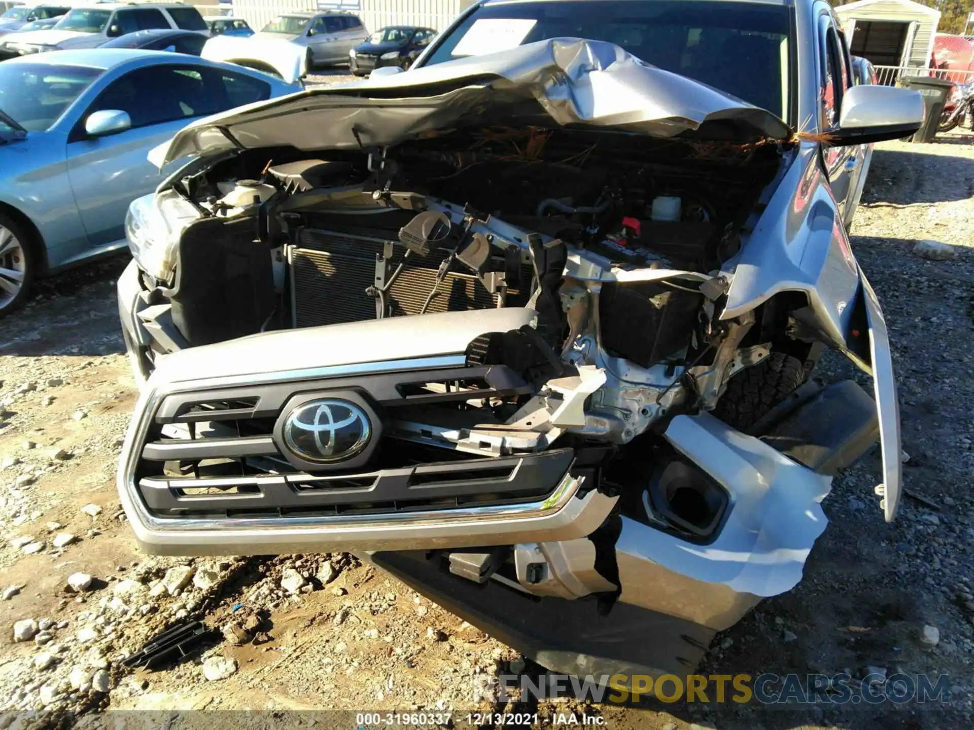 6 Photograph of a damaged car 3TMAZ5CN1KM088023 TOYOTA TACOMA 2WD 2019