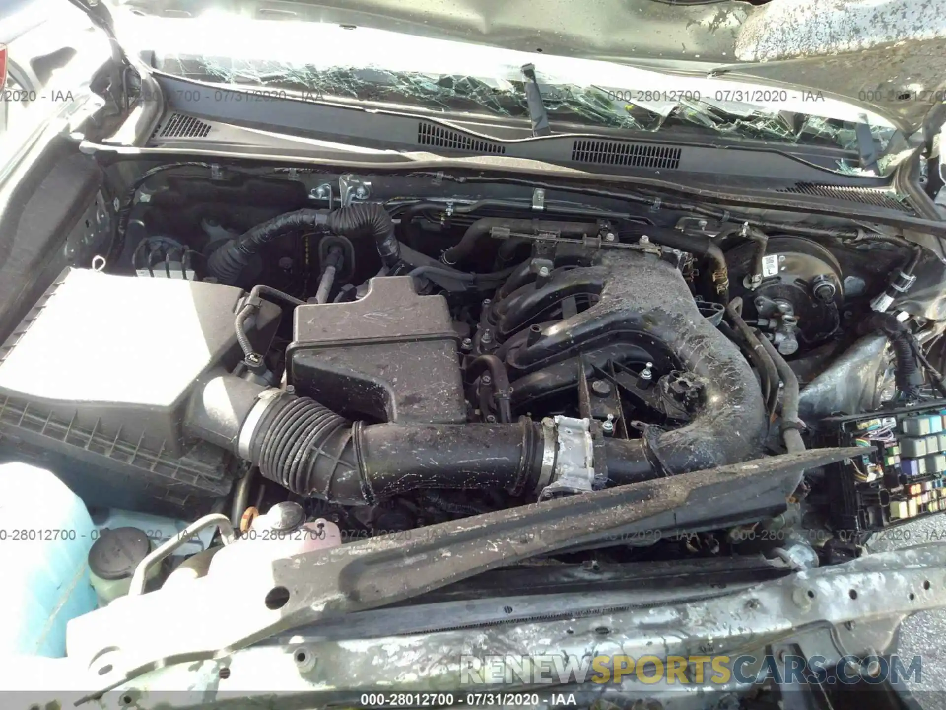 10 Фотография поврежденного автомобиля 3TMAZ5CN1KM094744 TOYOTA TACOMA 2WD 2019