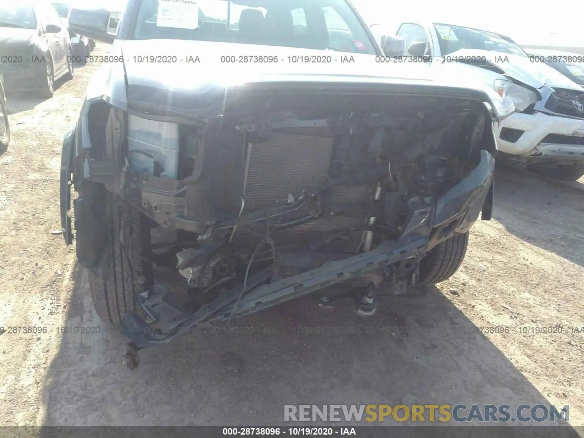 6 Photograph of a damaged car 3TMAZ5CN1KM096073 TOYOTA TACOMA 2WD 2019