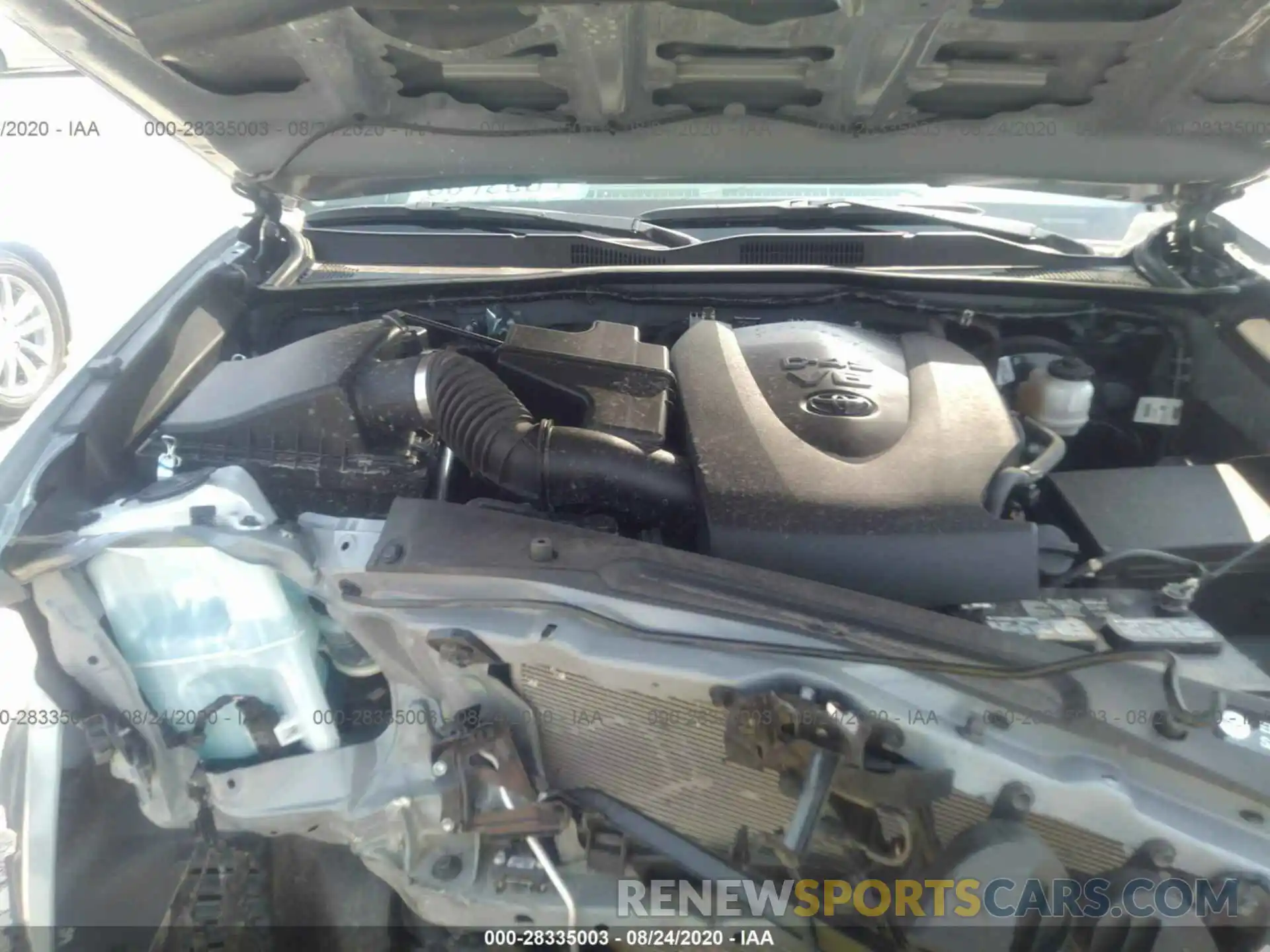 10 Photograph of a damaged car 3TMAZ5CN1KM106553 TOYOTA TACOMA 2WD 2019