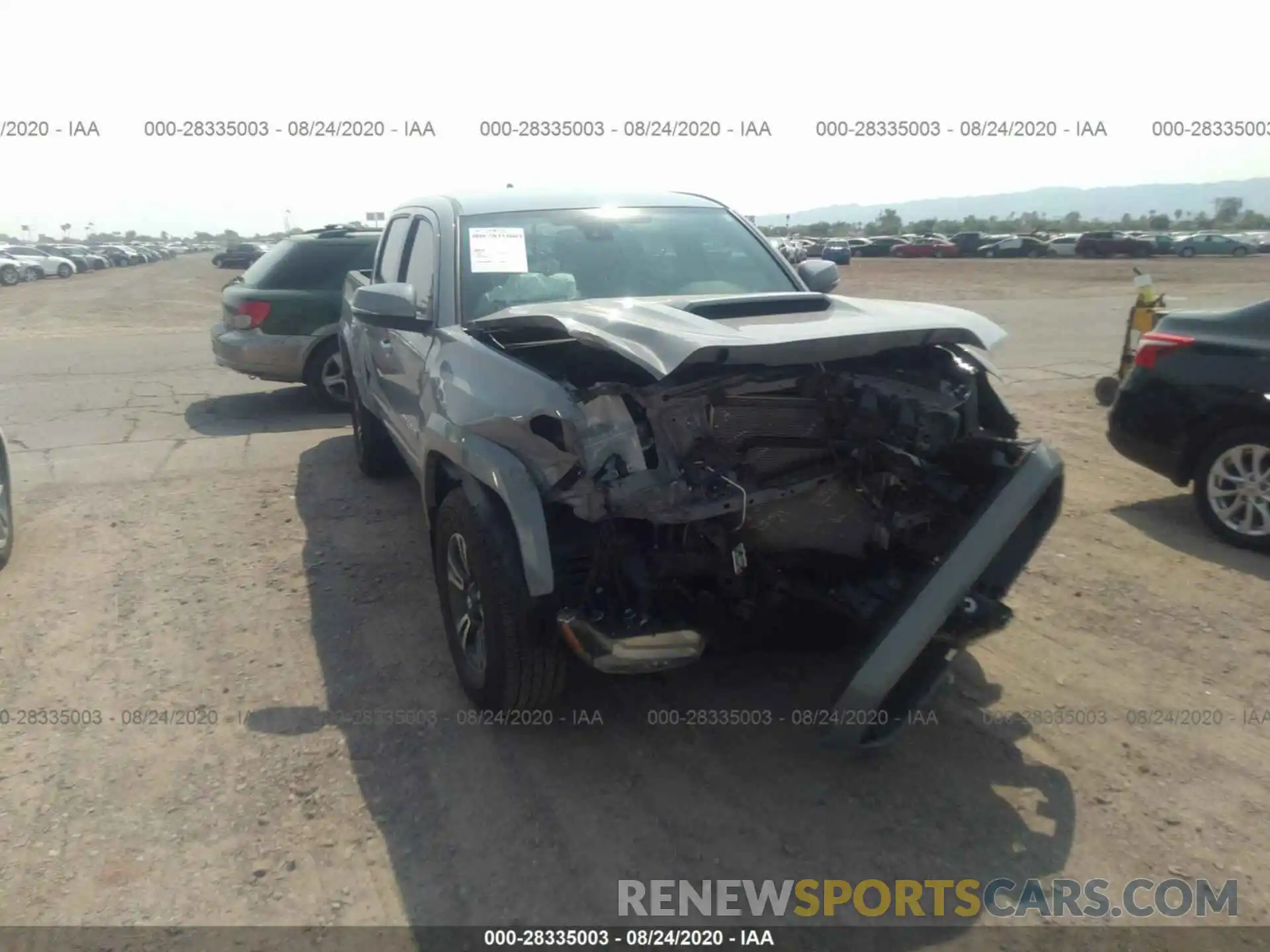 6 Фотография поврежденного автомобиля 3TMAZ5CN1KM106553 TOYOTA TACOMA 2WD 2019