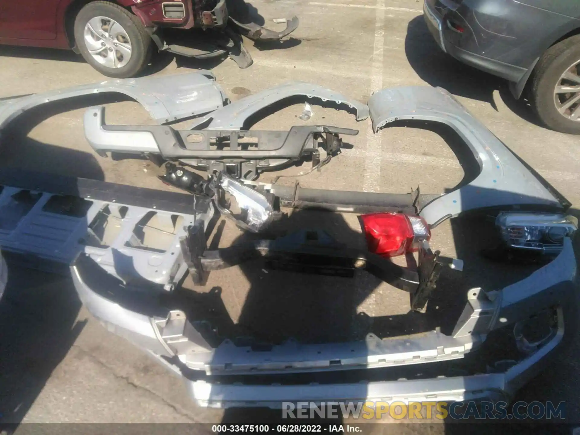 12 Photograph of a damaged car 3TMAZ5CN1KM108187 TOYOTA TACOMA 2WD 2019