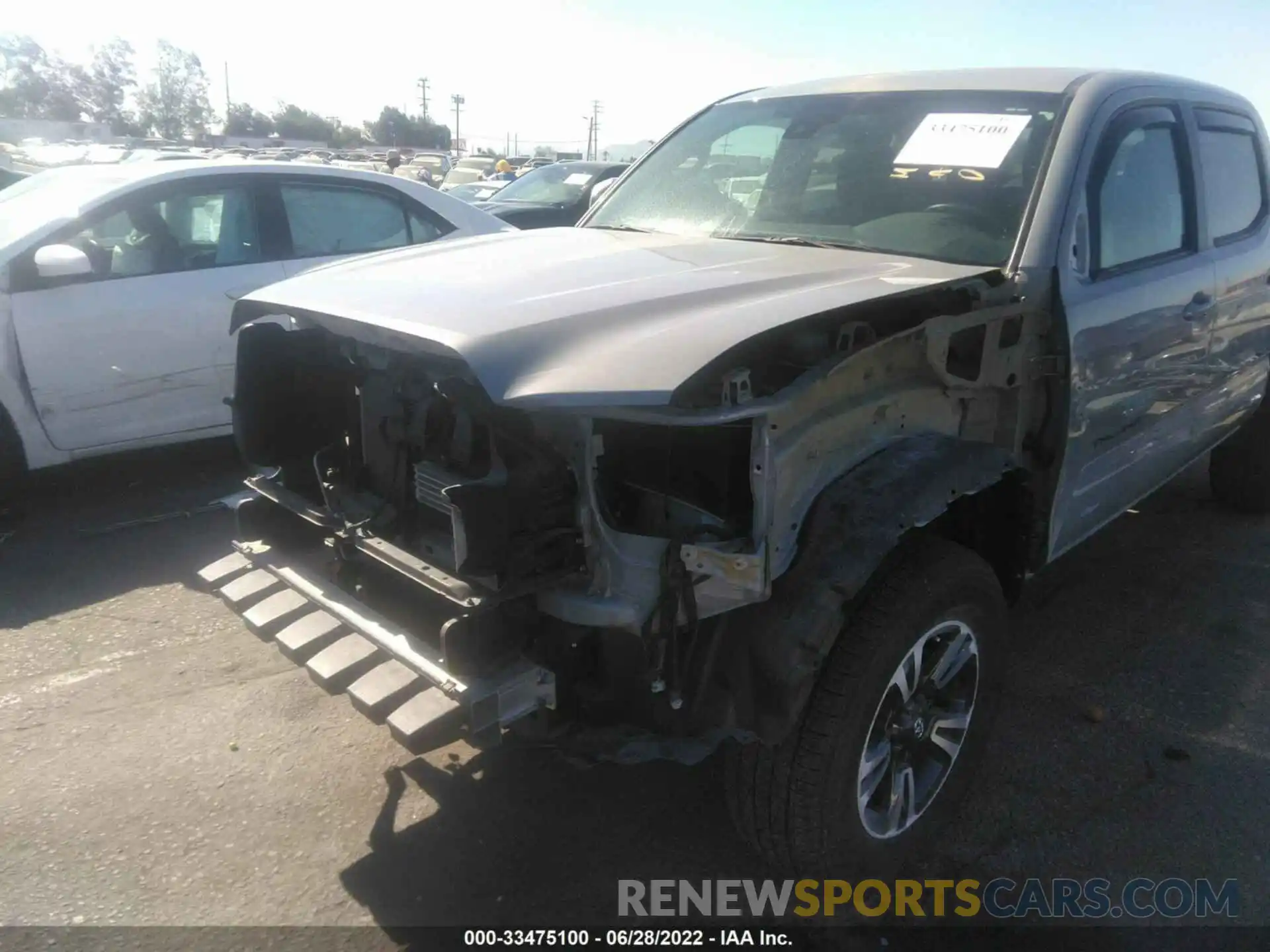 6 Photograph of a damaged car 3TMAZ5CN1KM108187 TOYOTA TACOMA 2WD 2019