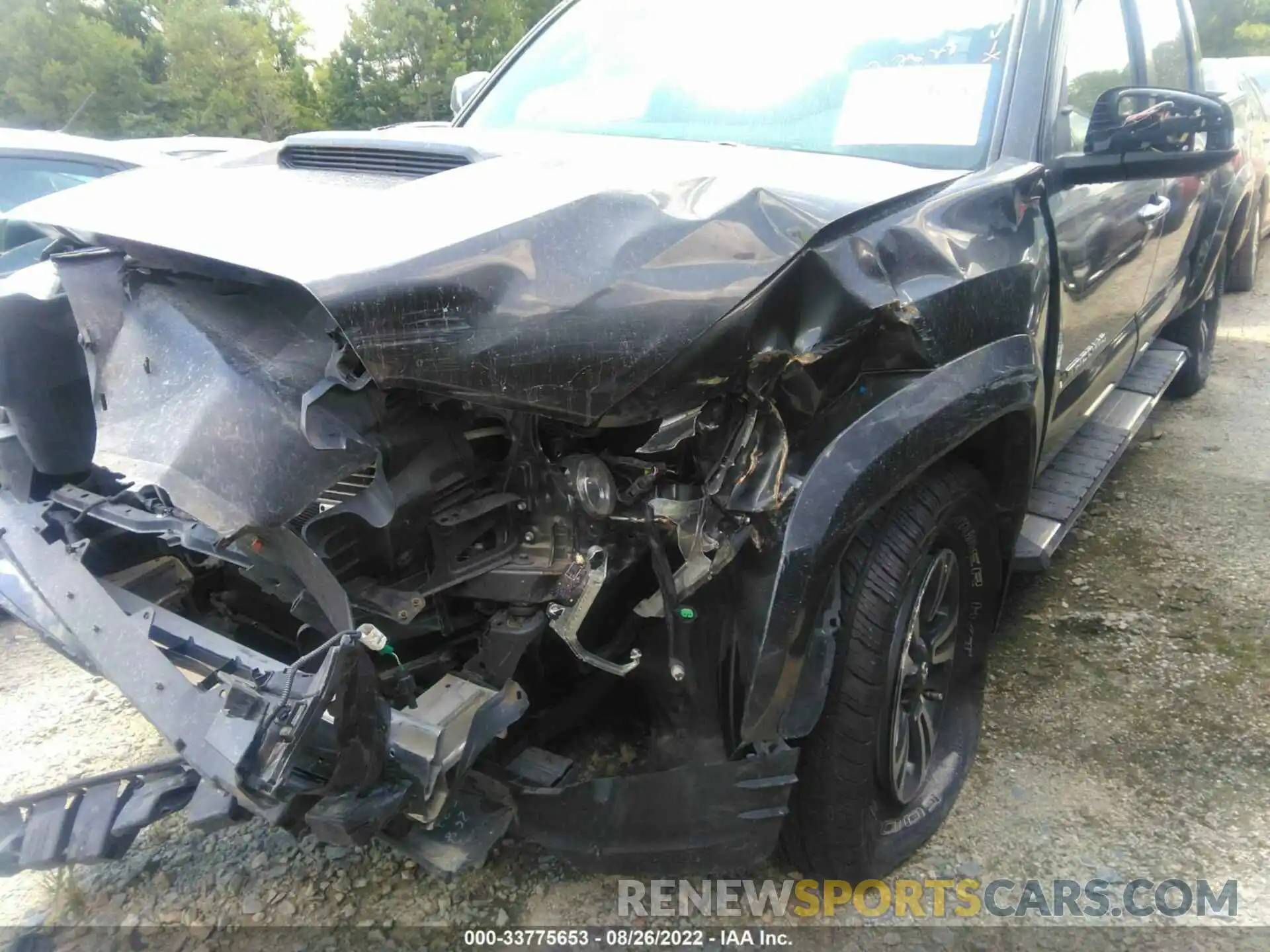 6 Photograph of a damaged car 3TMAZ5CN1KM110635 TOYOTA TACOMA 2WD 2019