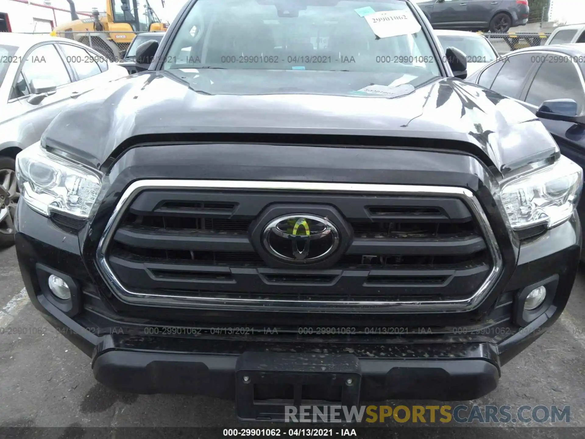 6 Photograph of a damaged car 3TMAZ5CN1KM111252 TOYOTA TACOMA 2WD 2019