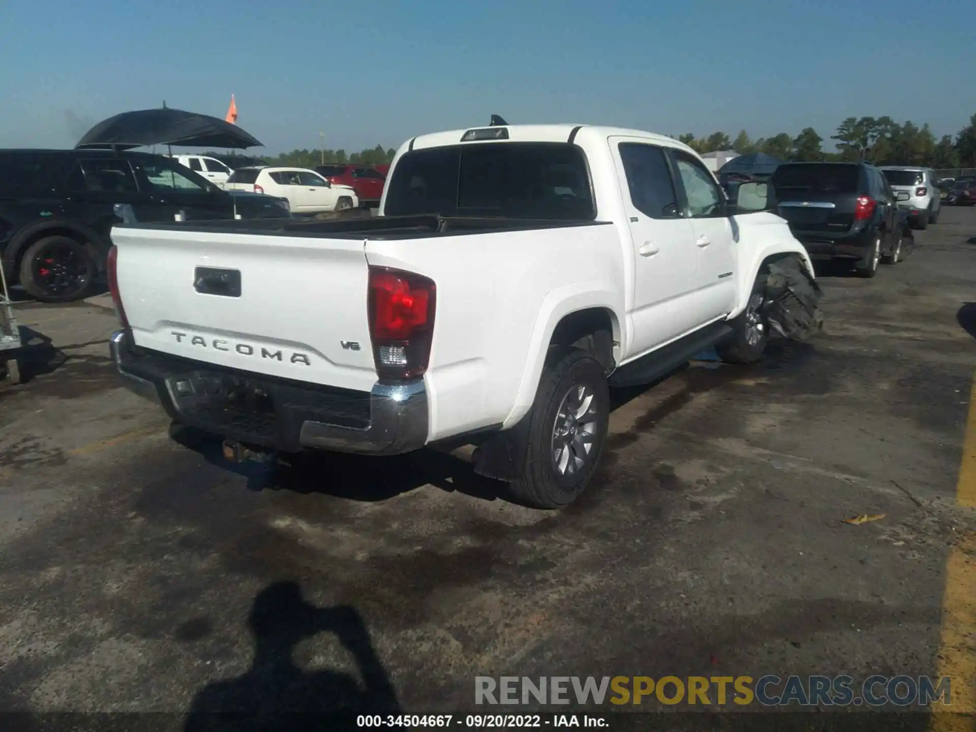 4 Фотография поврежденного автомобиля 3TMAZ5CN2KM085213 TOYOTA TACOMA 2WD 2019