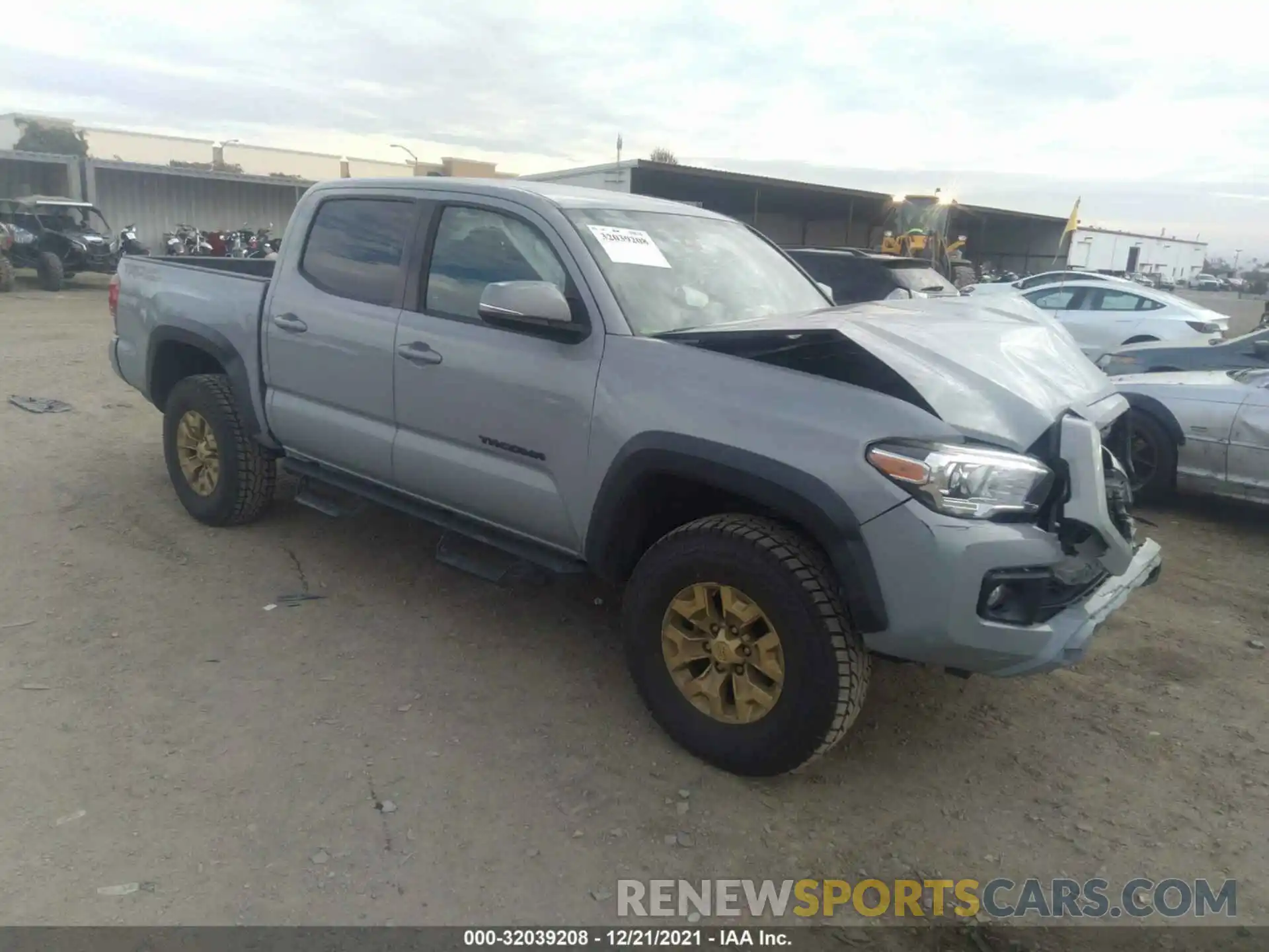 1 Photograph of a damaged car 3TMAZ5CN2KM089939 TOYOTA TACOMA 2WD 2019