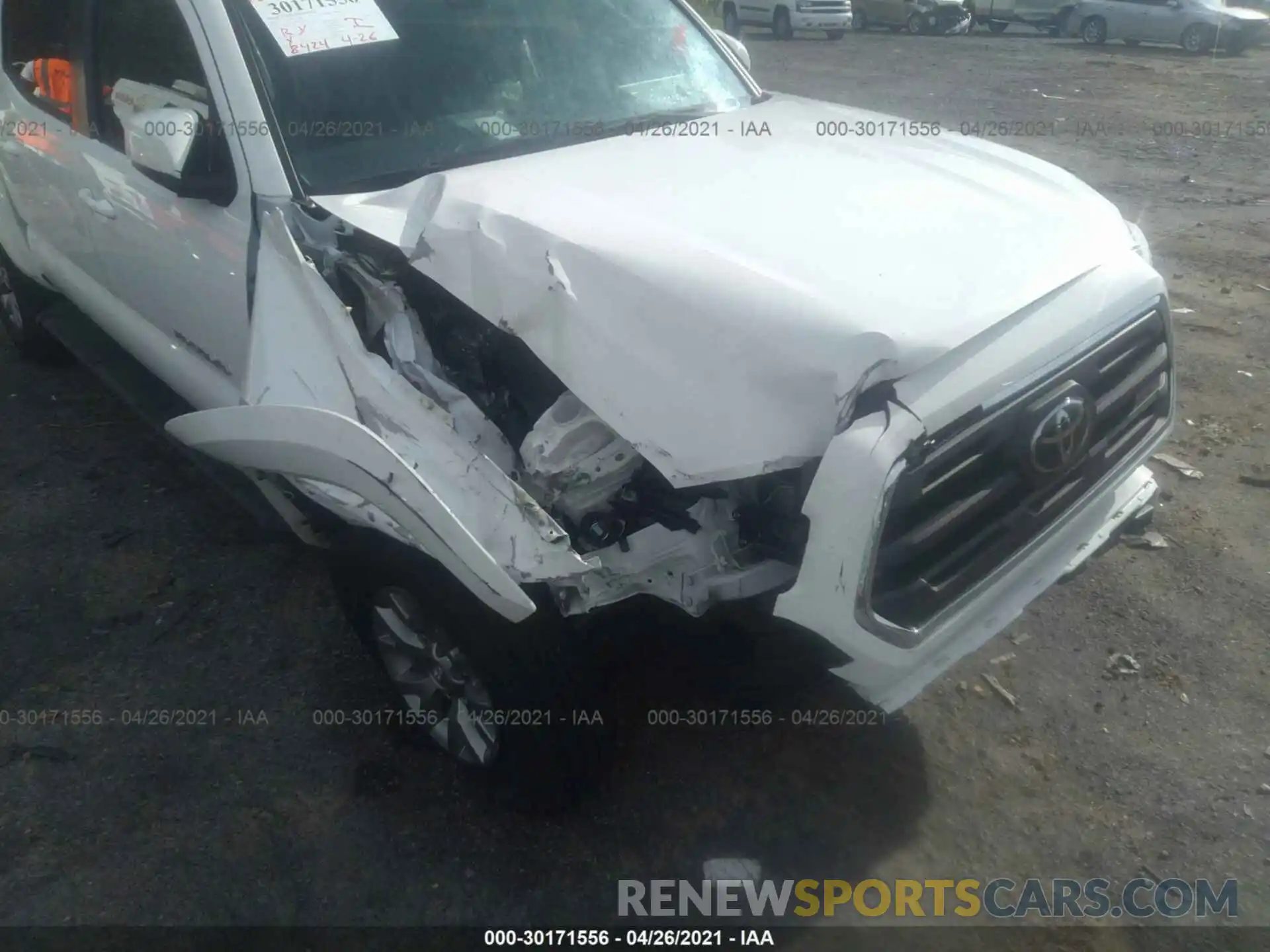 6 Photograph of a damaged car 3TMAZ5CN2KM097099 TOYOTA TACOMA 2WD 2019