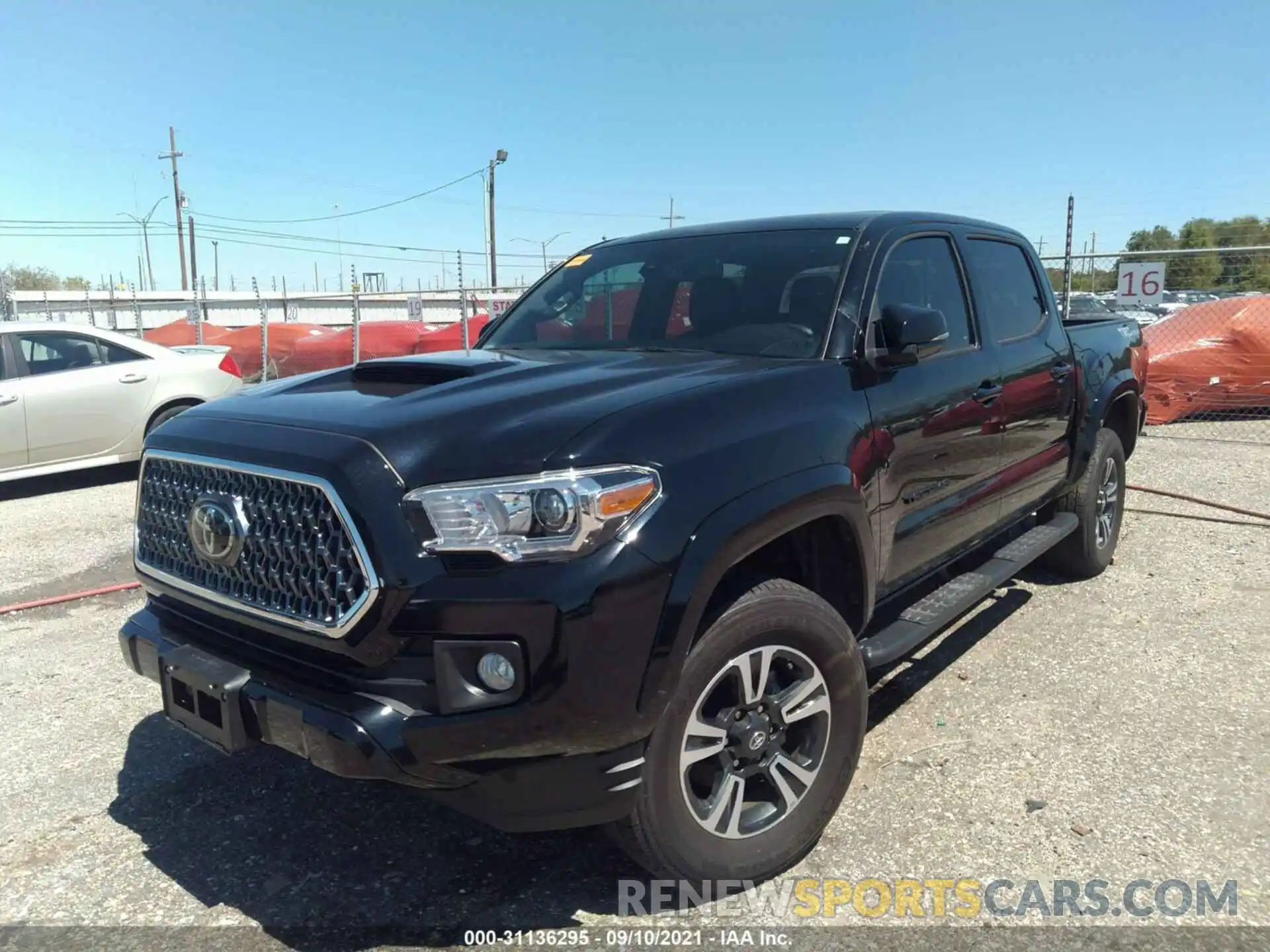 2 Photograph of a damaged car 3TMAZ5CN2KM102687 TOYOTA TACOMA 2WD 2019