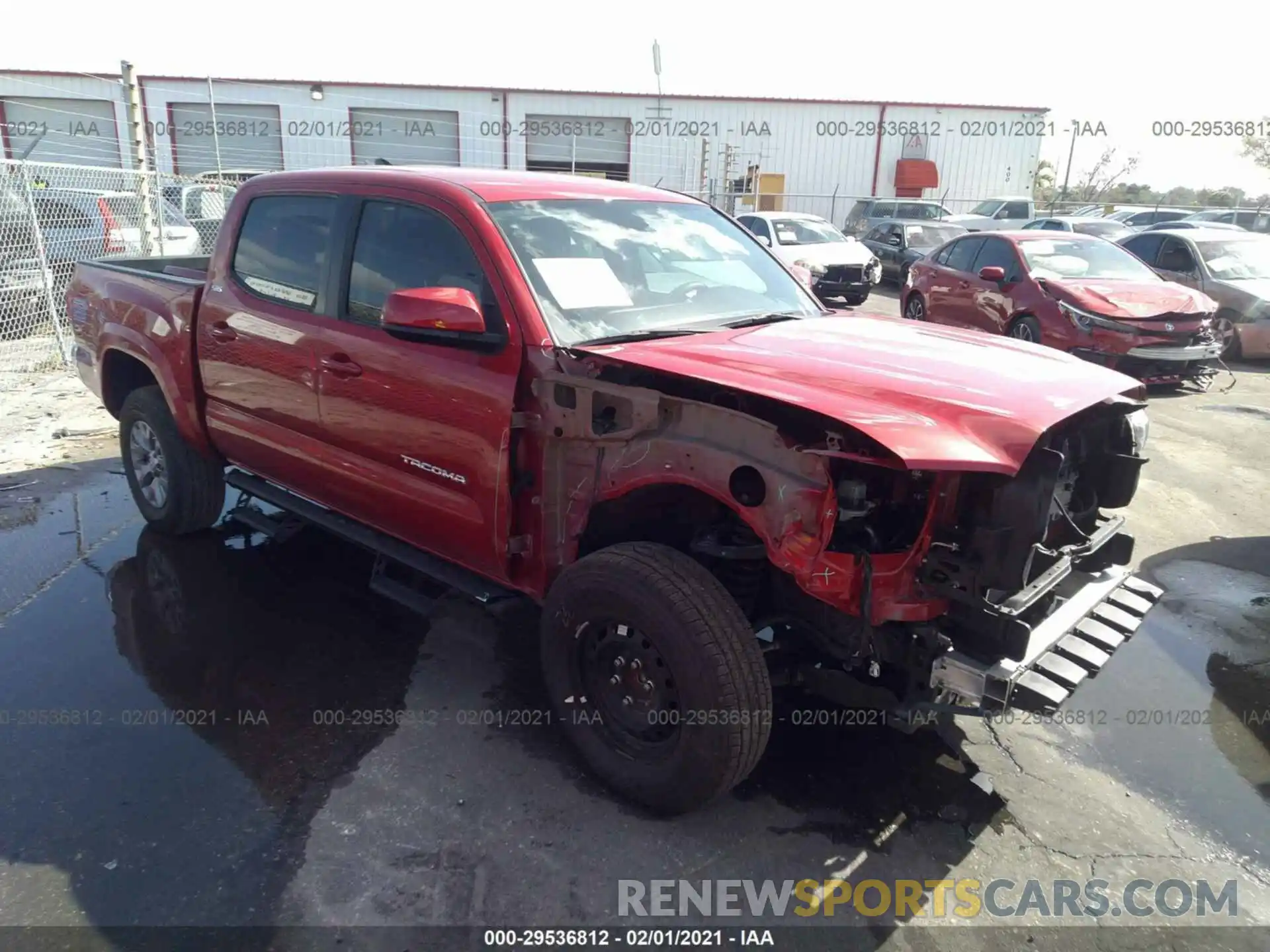 1 Фотография поврежденного автомобиля 3TMAZ5CN2KM106044 TOYOTA TACOMA 2WD 2019