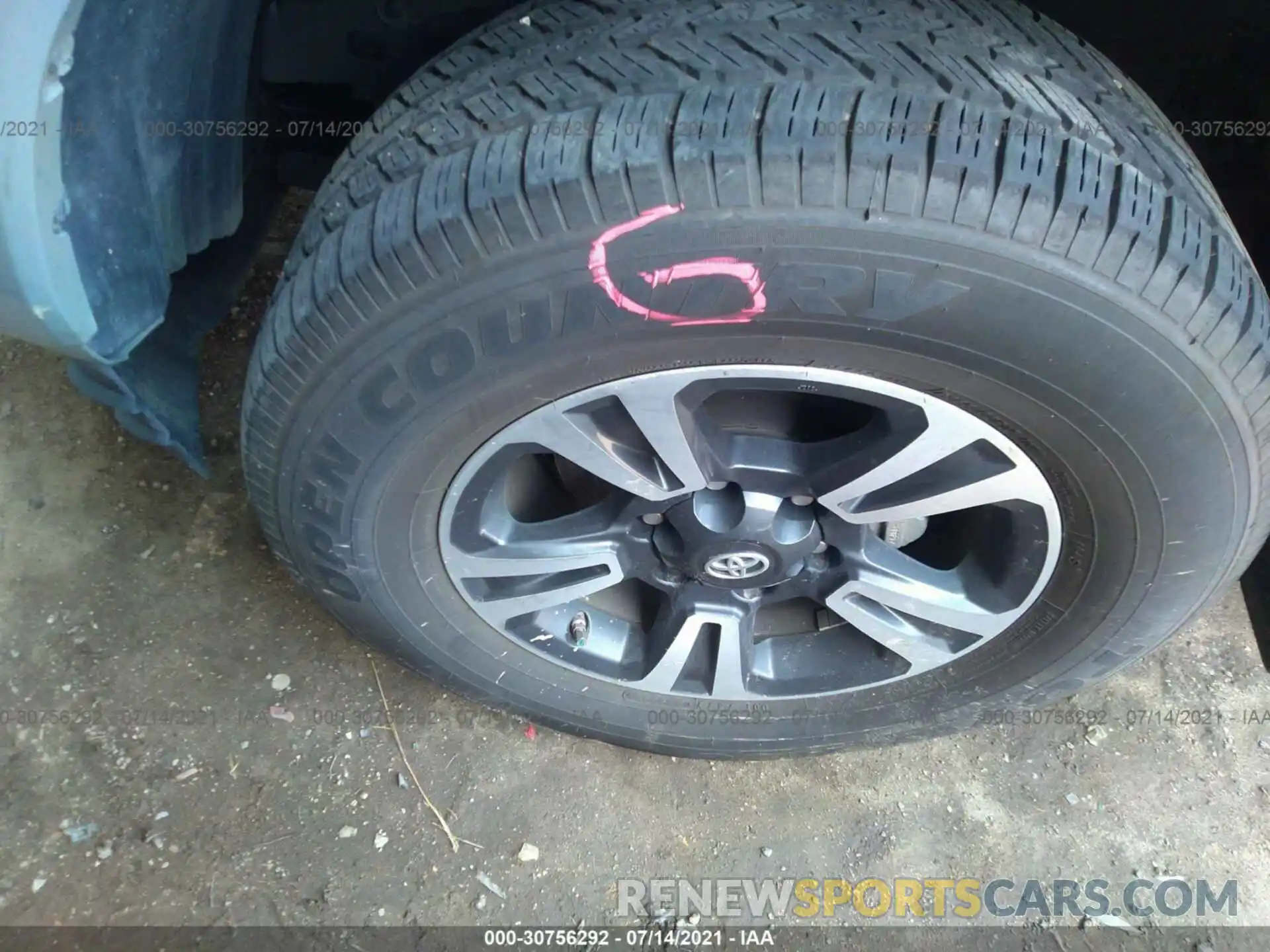 12 Photograph of a damaged car 3TMAZ5CN2KM110269 TOYOTA TACOMA 2WD 2019