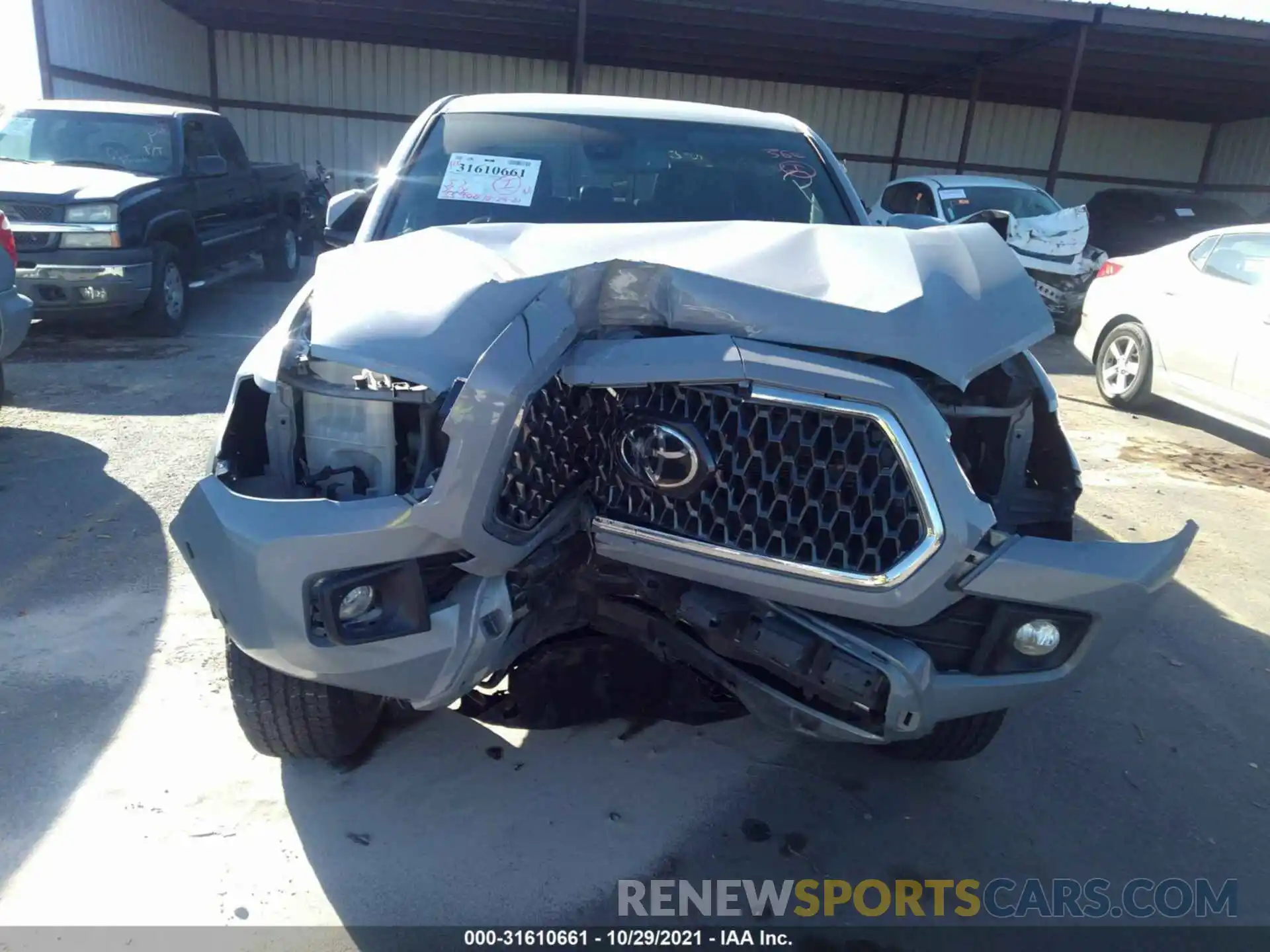 6 Photograph of a damaged car 3TMAZ5CN3KM081882 TOYOTA TACOMA 2WD 2019