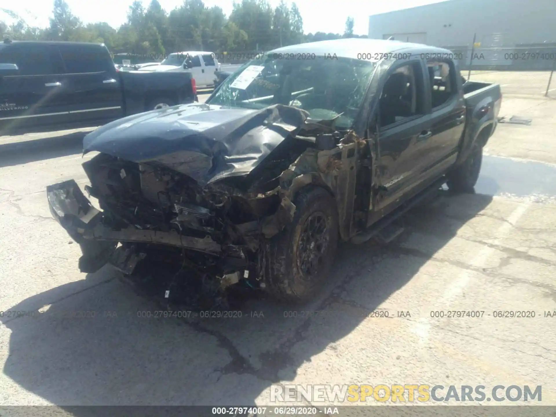 6 Photograph of a damaged car 3TMAZ5CN3KM109230 TOYOTA TACOMA 2WD 2019