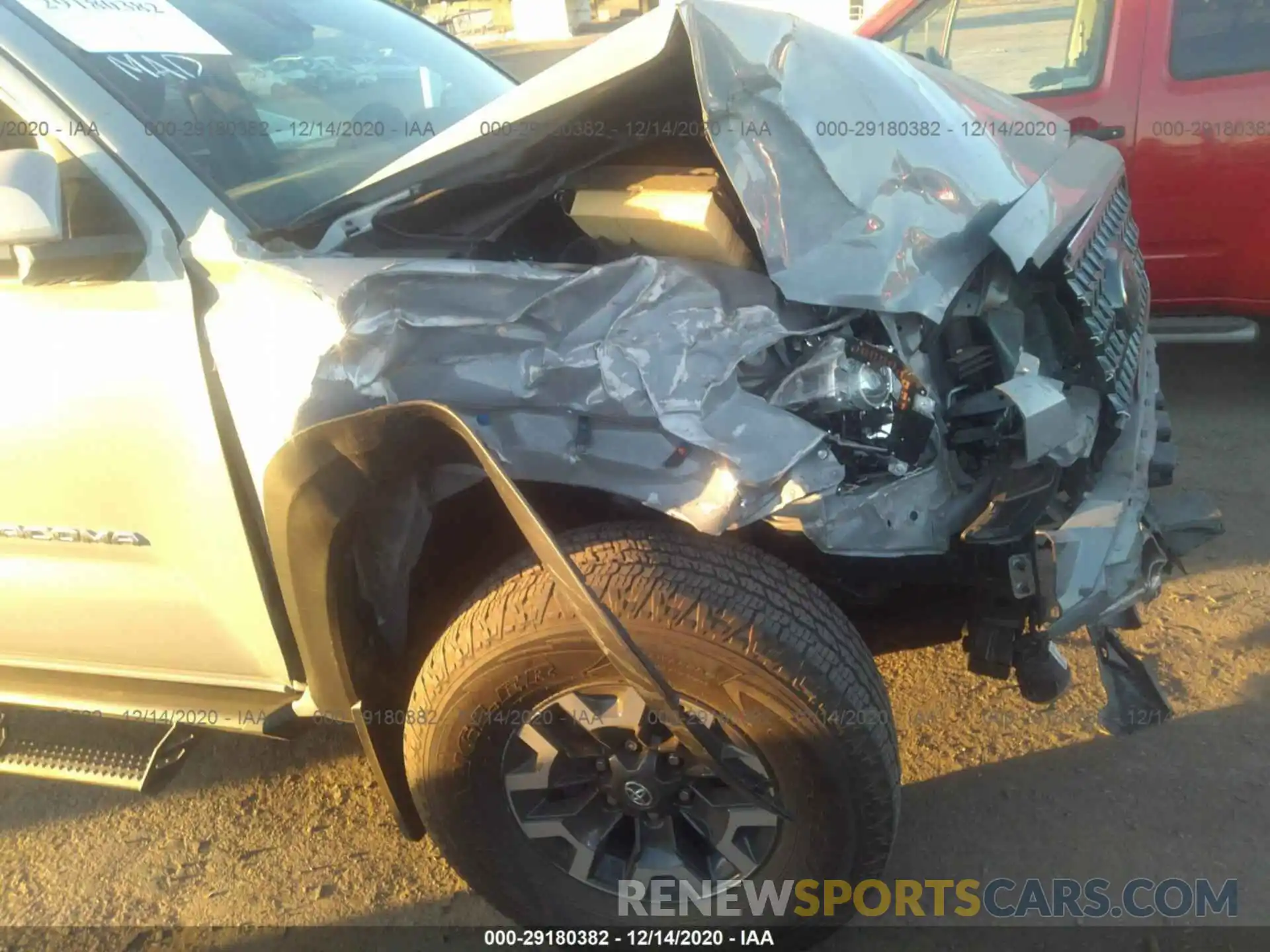 6 Photograph of a damaged car 3TMAZ5CN3KM114413 TOYOTA TACOMA 2WD 2019