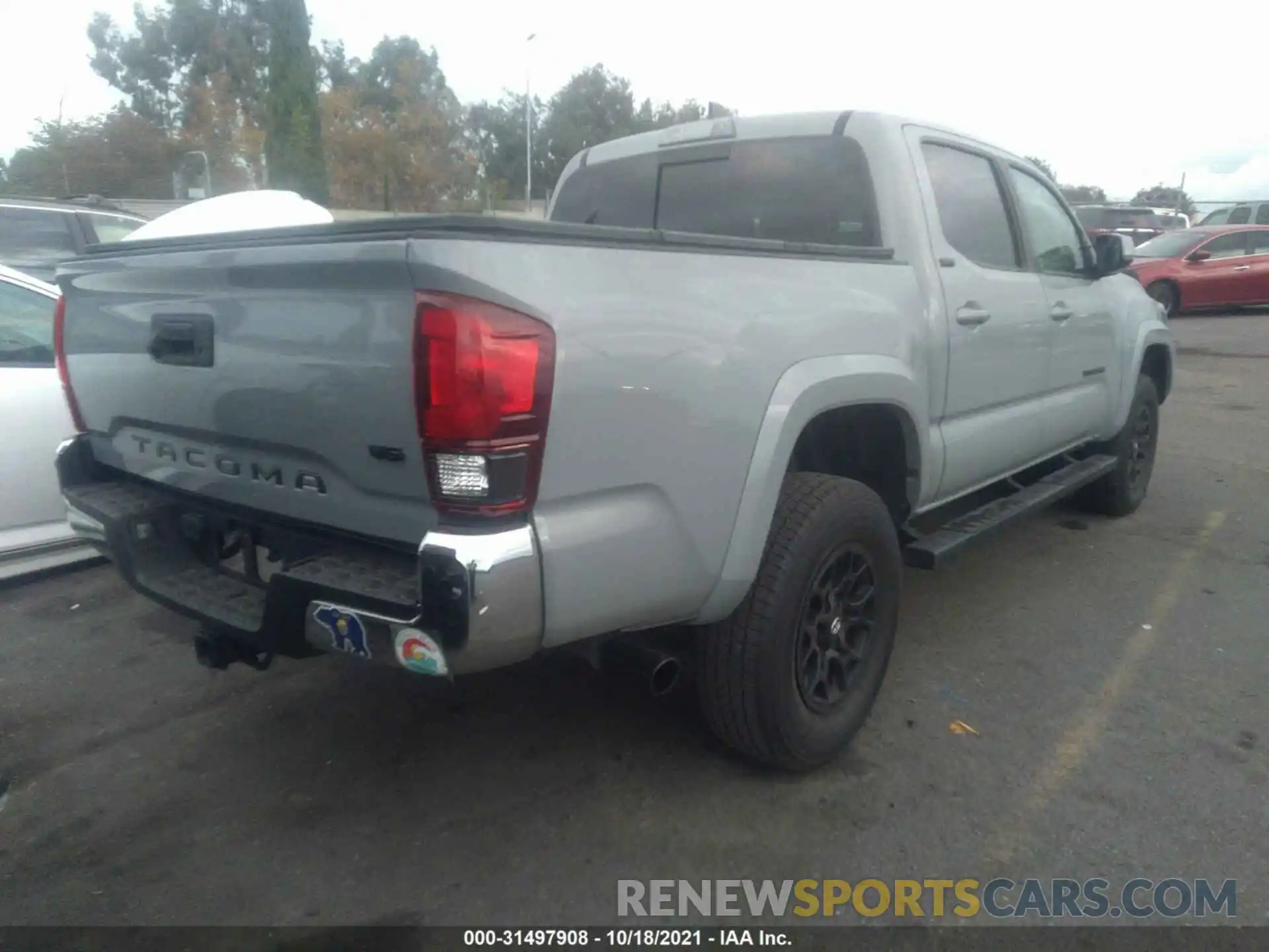 4 Фотография поврежденного автомобиля 3TMAZ5CN4KM092521 TOYOTA TACOMA 2WD 2019