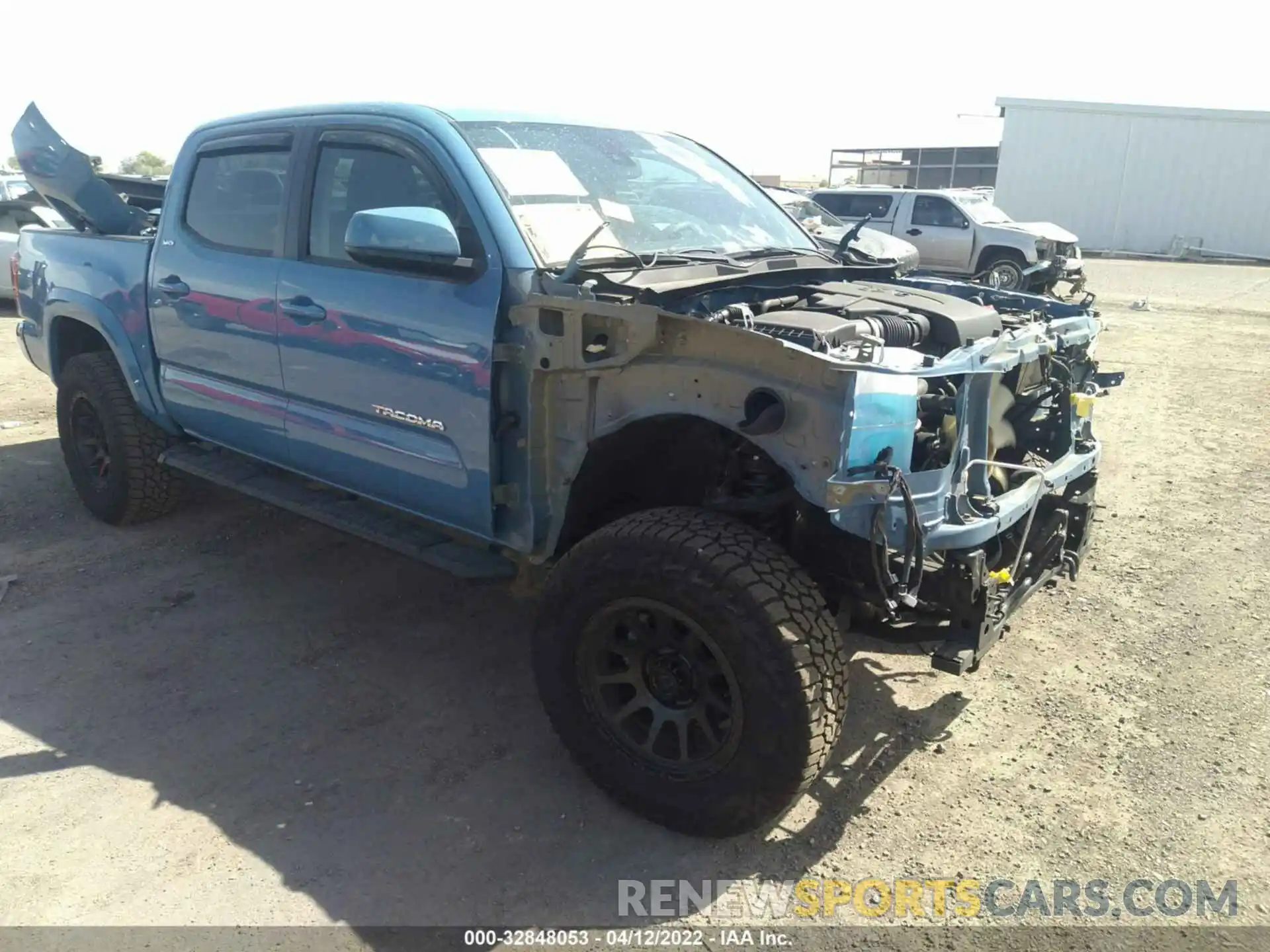 1 Photograph of a damaged car 3TMAZ5CN4KM098741 TOYOTA TACOMA 2WD 2019