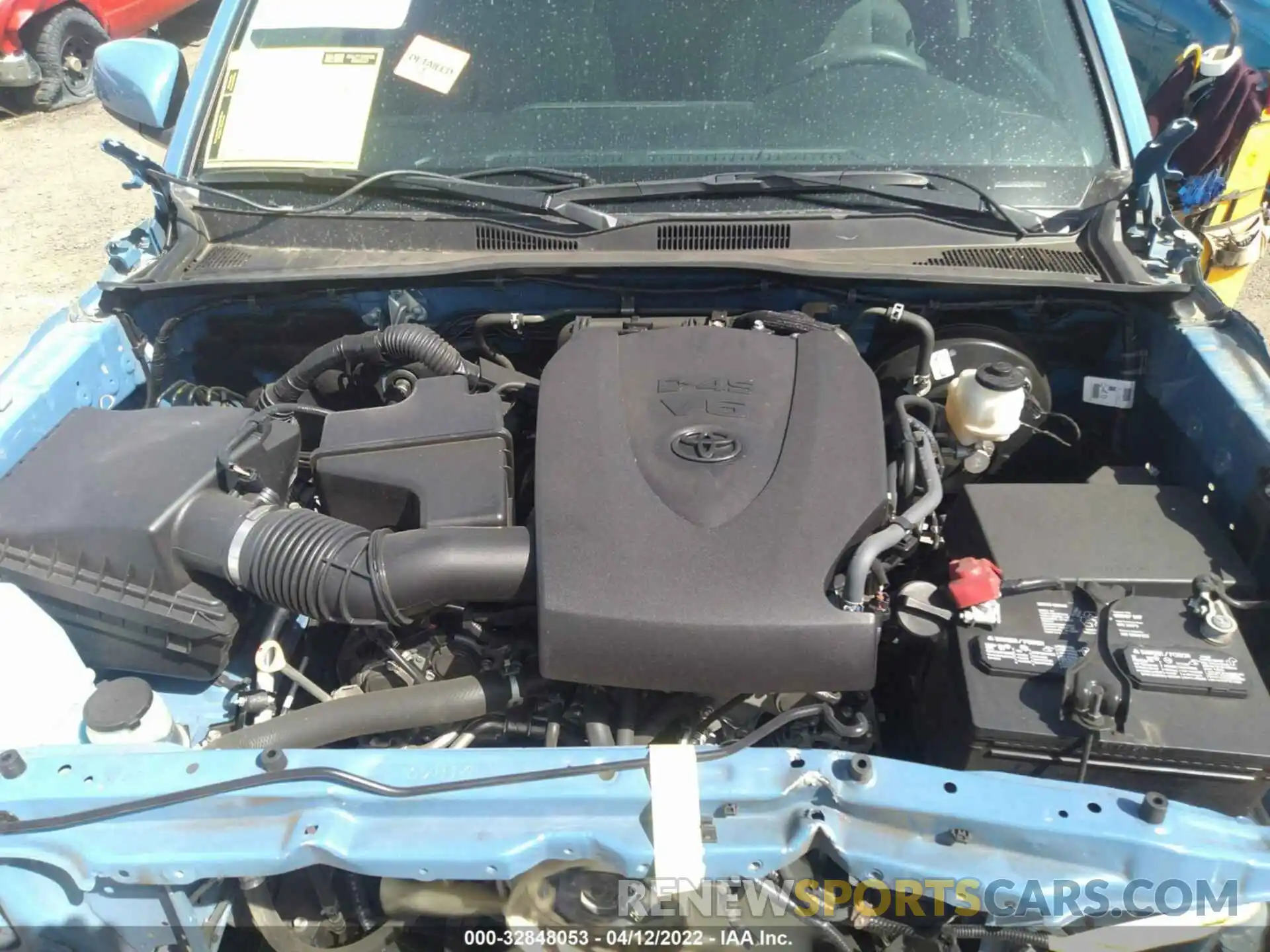 10 Photograph of a damaged car 3TMAZ5CN4KM098741 TOYOTA TACOMA 2WD 2019