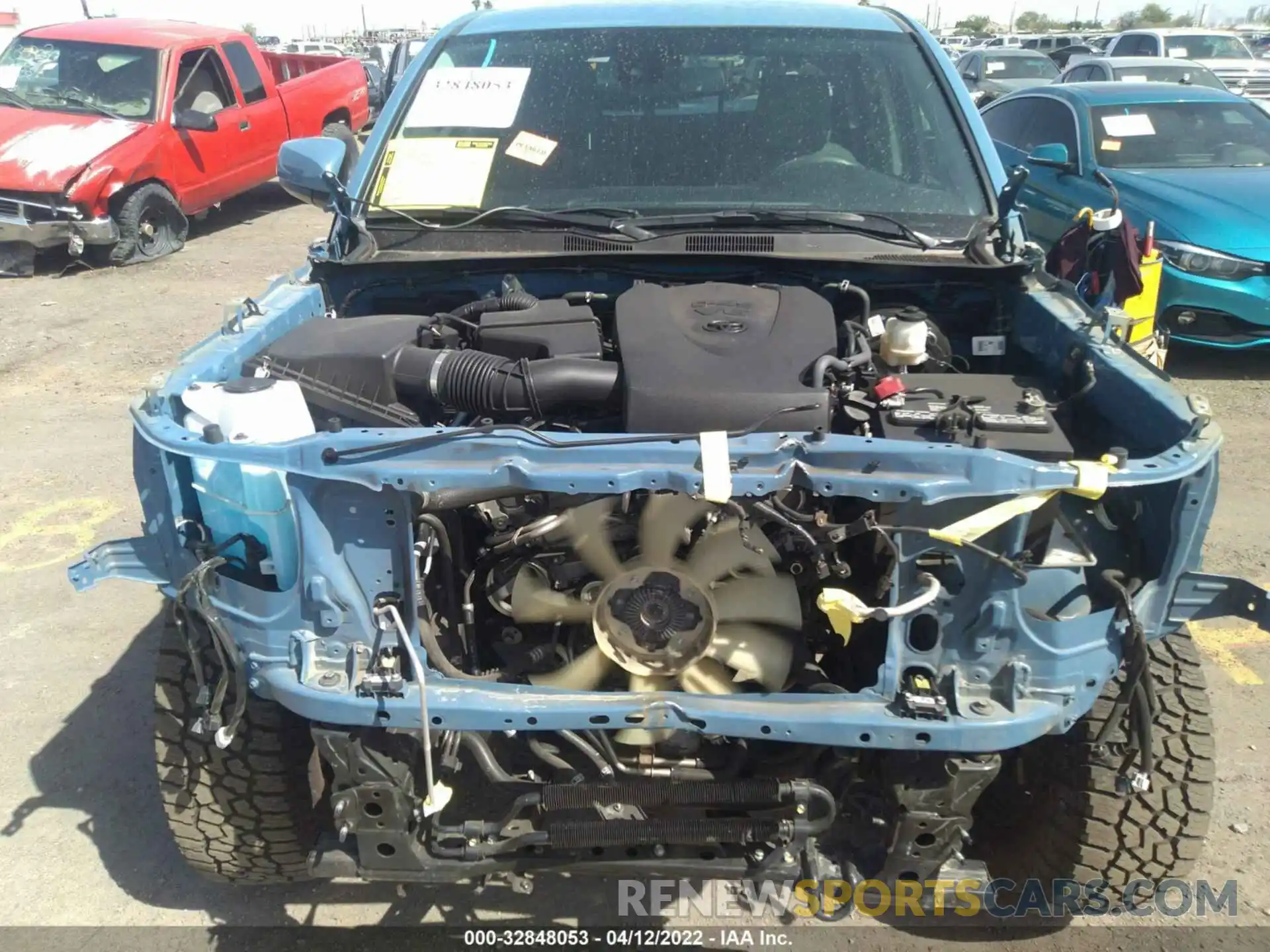 6 Фотография поврежденного автомобиля 3TMAZ5CN4KM098741 TOYOTA TACOMA 2WD 2019