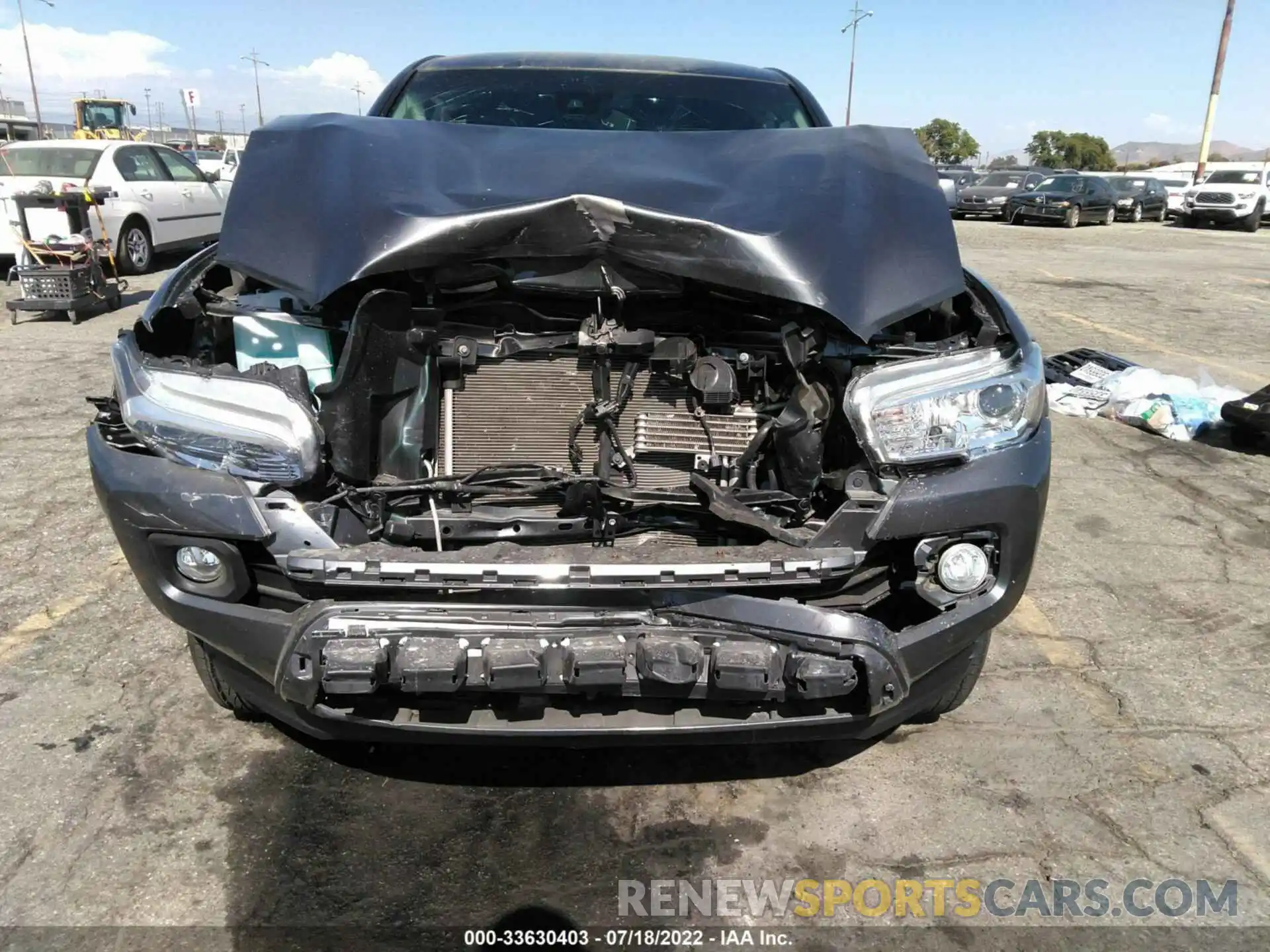 6 Photograph of a damaged car 3TMAZ5CN4KM108457 TOYOTA TACOMA 2WD 2019