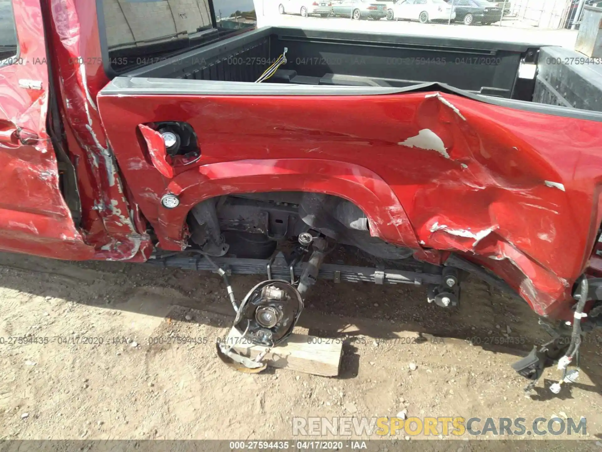 6 Photograph of a damaged car 3TMAZ5CN4KM112878 TOYOTA TACOMA 2WD 2019