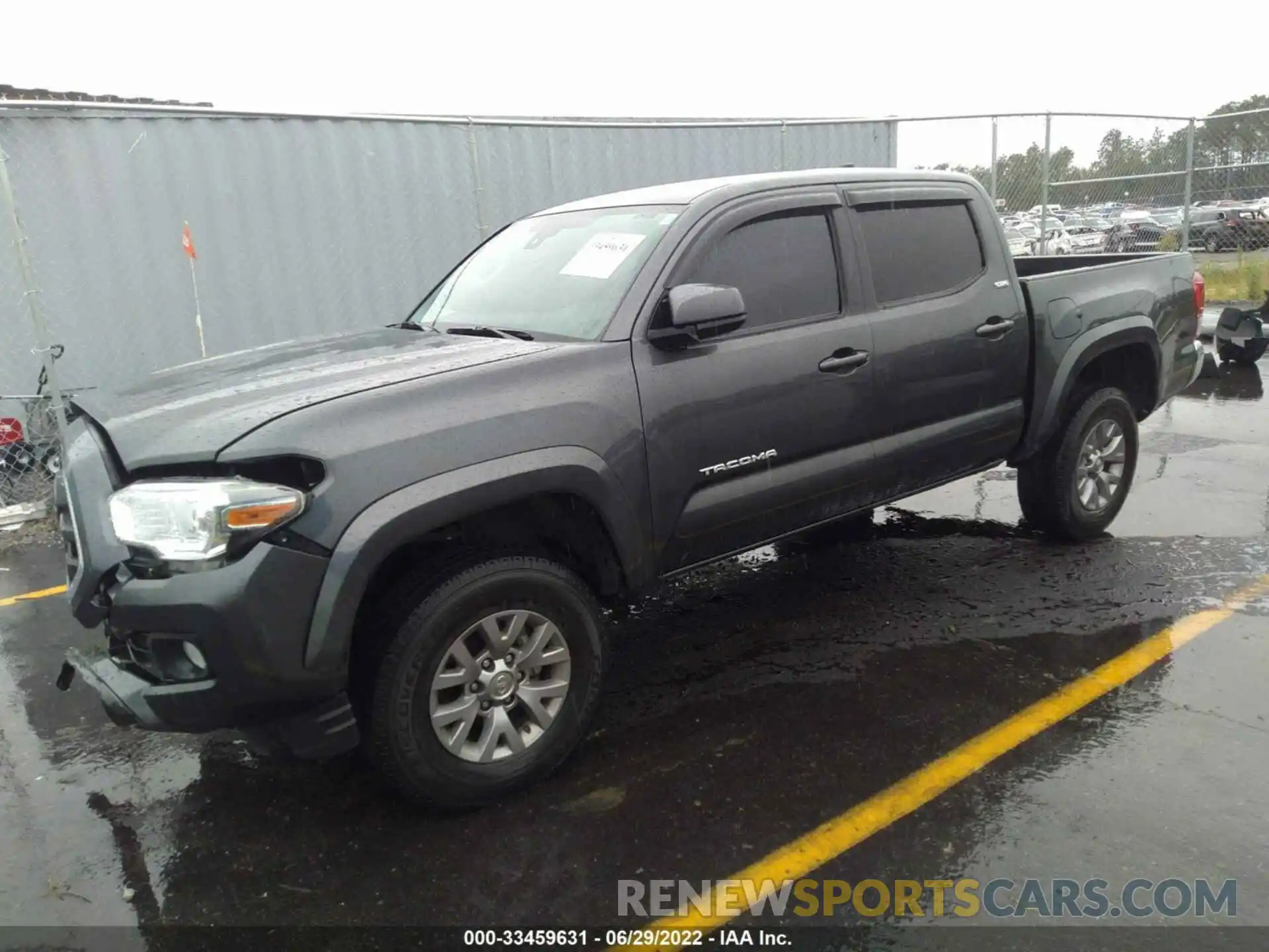 2 Фотография поврежденного автомобиля 3TMAZ5CN4KM114114 TOYOTA TACOMA 2WD 2019