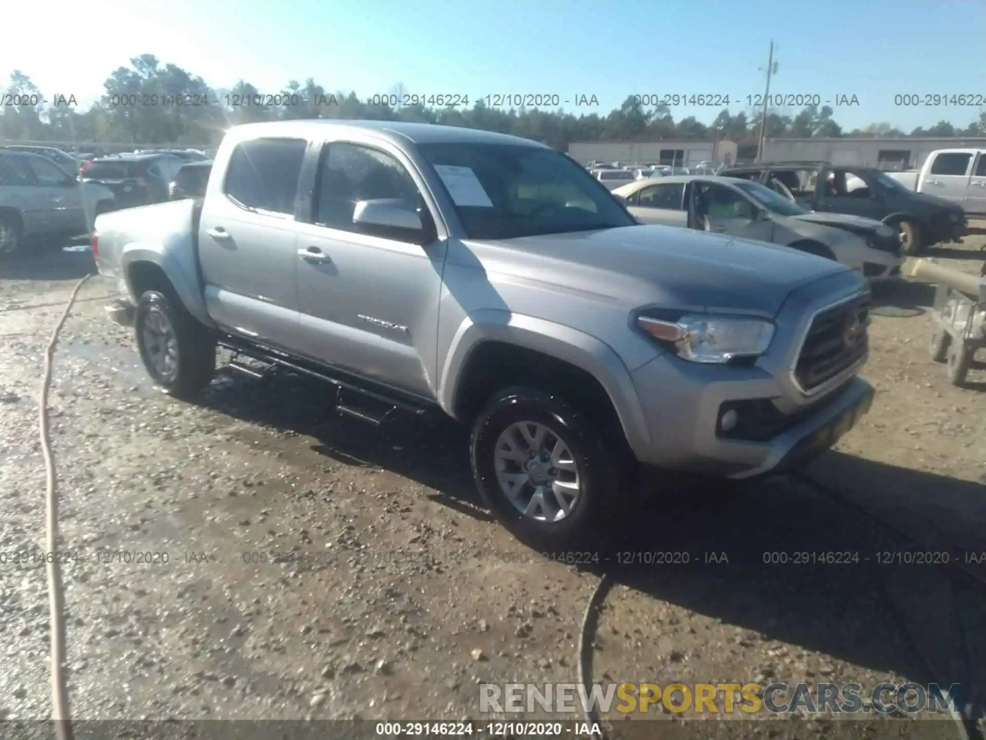 1 Photograph of a damaged car 3TMAZ5CN5KM080314 TOYOTA TACOMA 2WD 2019