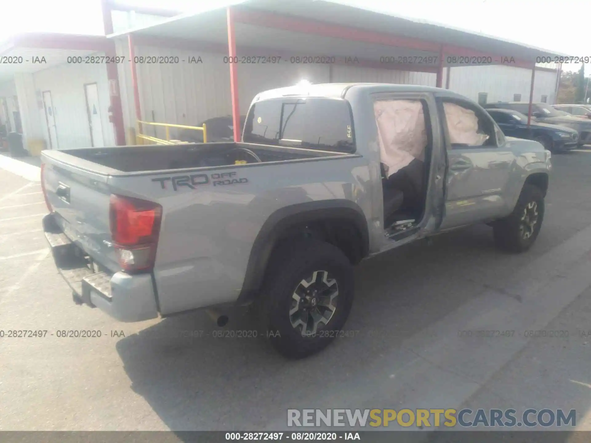 4 Photograph of a damaged car 3TMAZ5CN5KM094536 TOYOTA TACOMA 2WD 2019