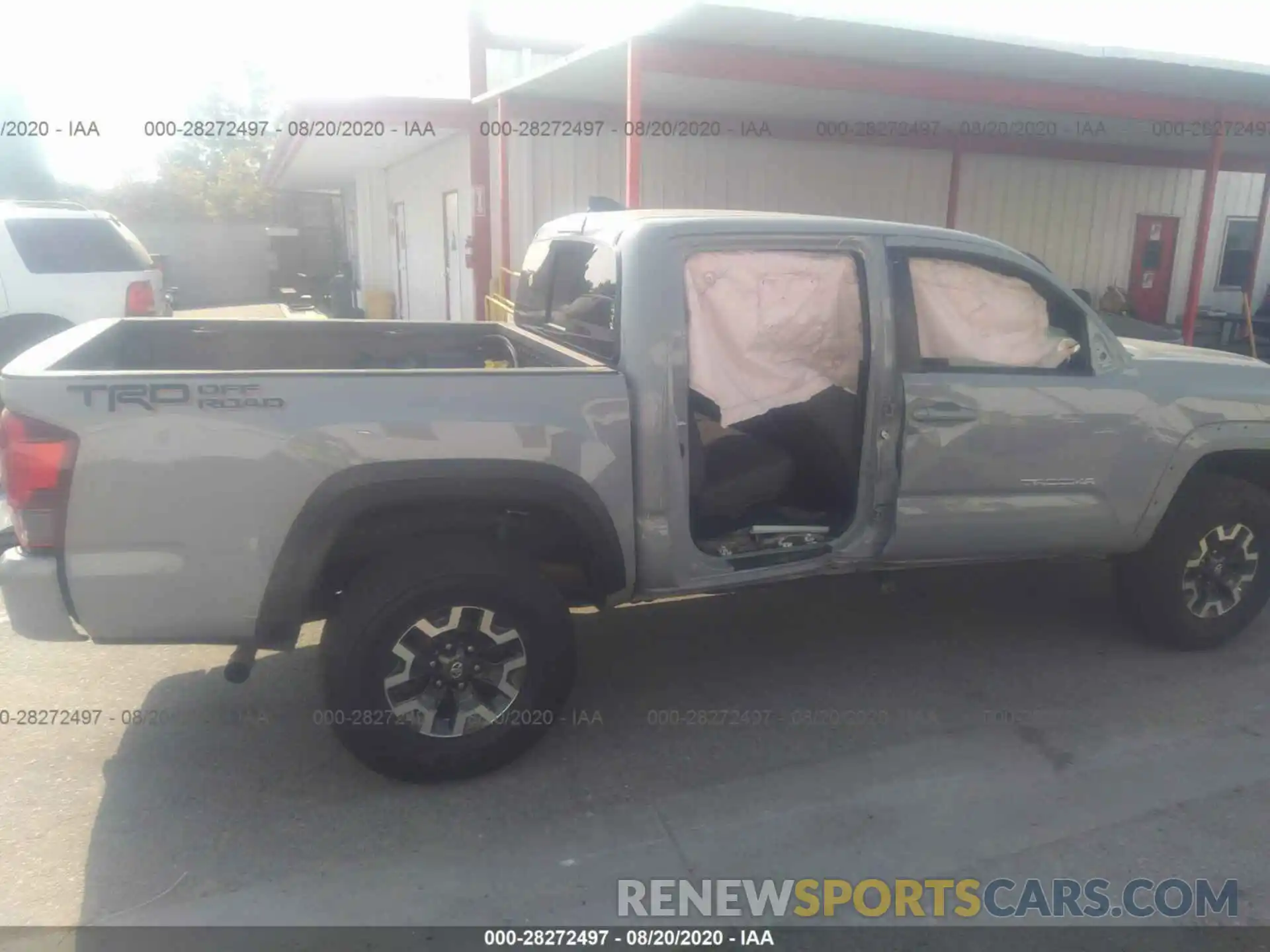 6 Photograph of a damaged car 3TMAZ5CN5KM094536 TOYOTA TACOMA 2WD 2019