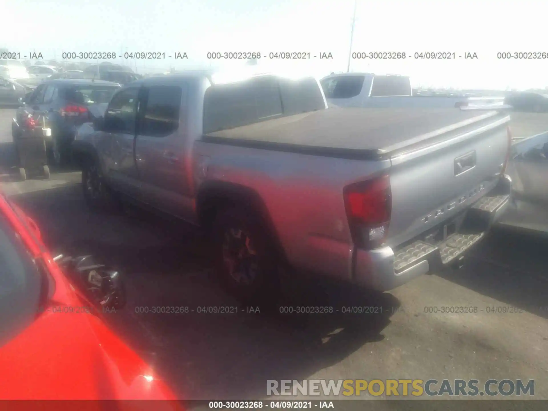 3 Photograph of a damaged car 3TMAZ5CN5KM094861 TOYOTA TACOMA 2WD 2019