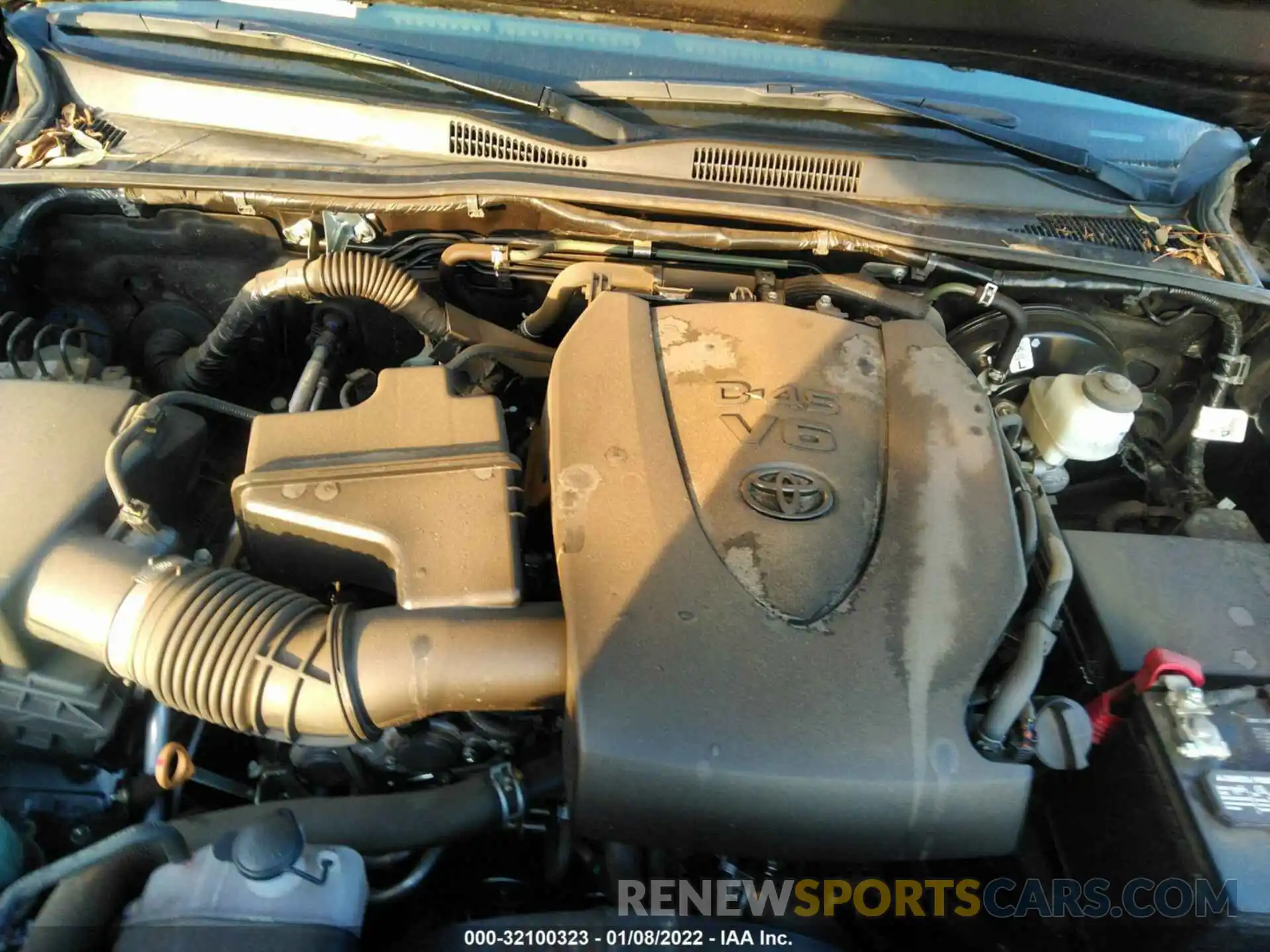 10 Photograph of a damaged car 3TMAZ5CN5KM101257 TOYOTA TACOMA 2WD 2019