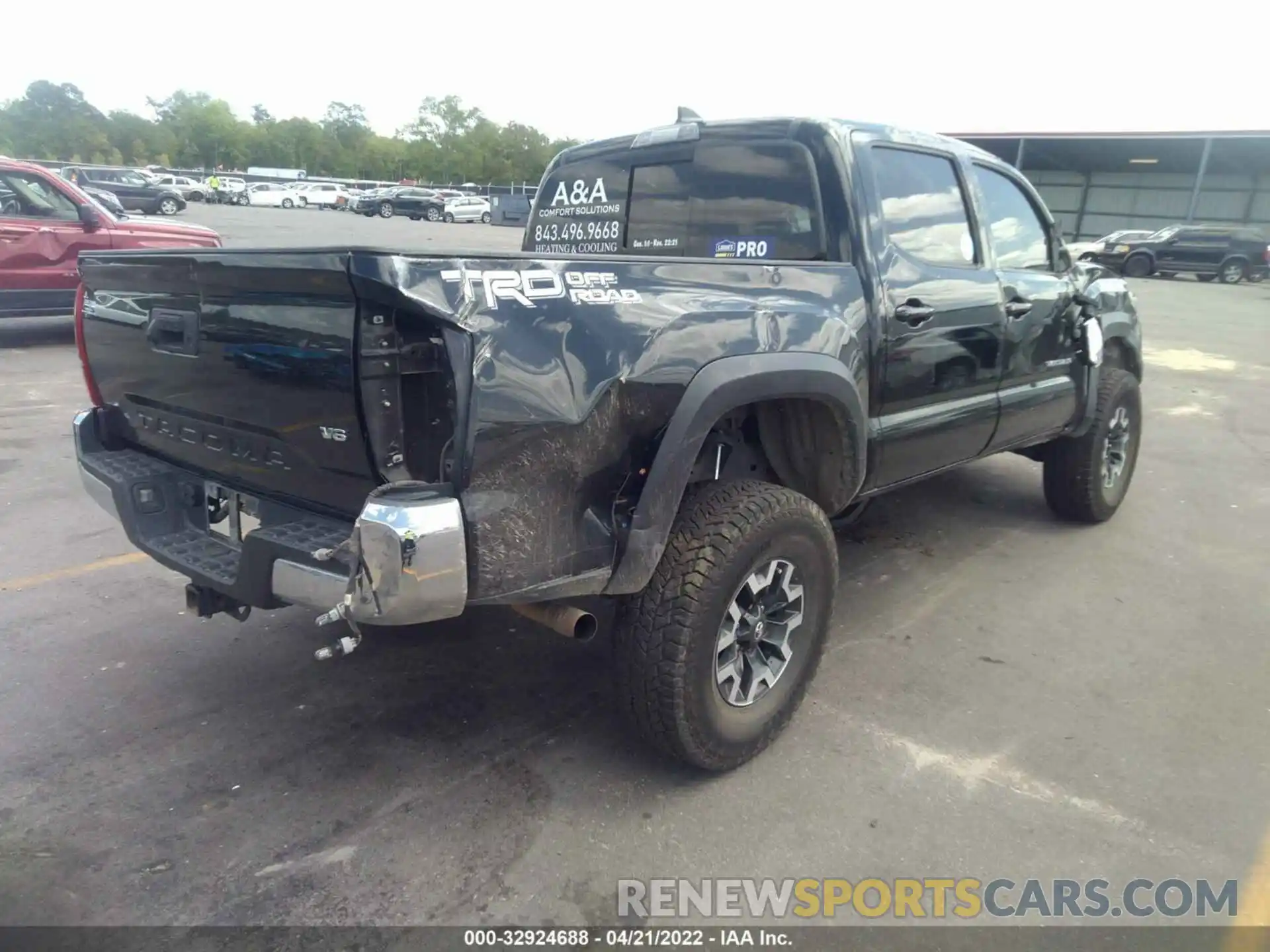 4 Фотография поврежденного автомобиля 3TMAZ5CN6KM081715 TOYOTA TACOMA 2WD 2019