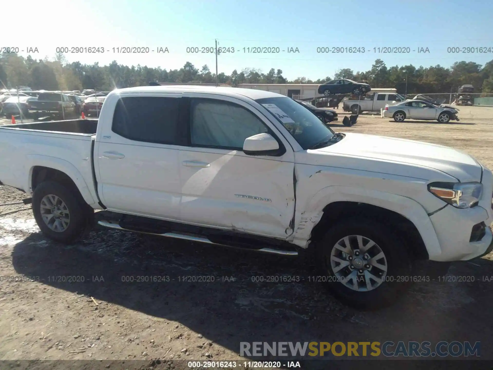 6 Photograph of a damaged car 3TMAZ5CN6KM090057 TOYOTA TACOMA 2WD 2019