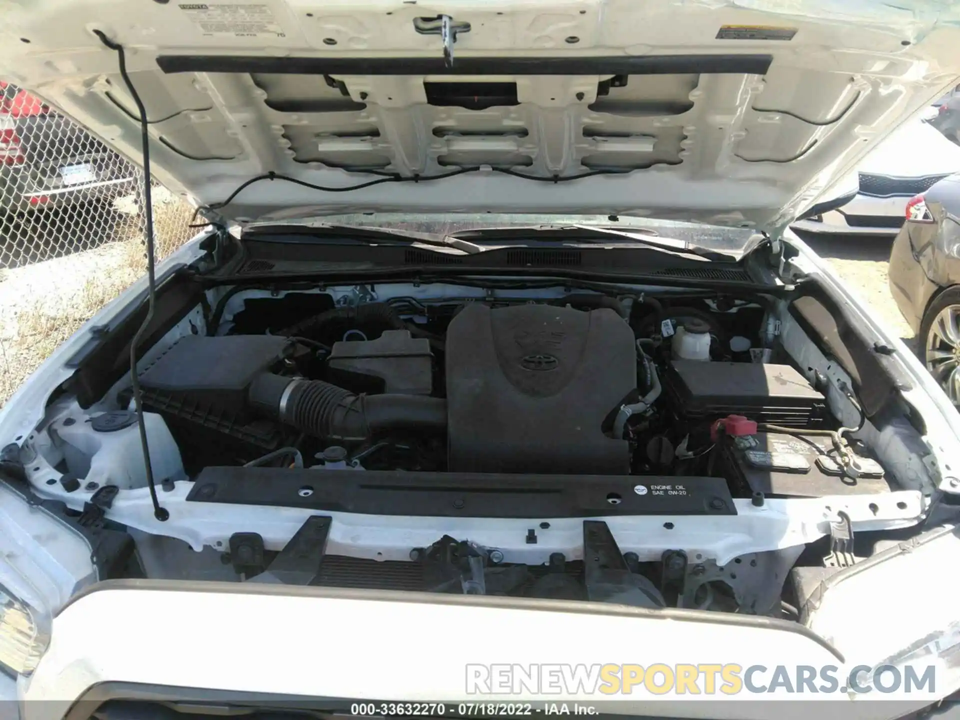 10 Photograph of a damaged car 3TMAZ5CN6KM092214 TOYOTA TACOMA 2WD 2019