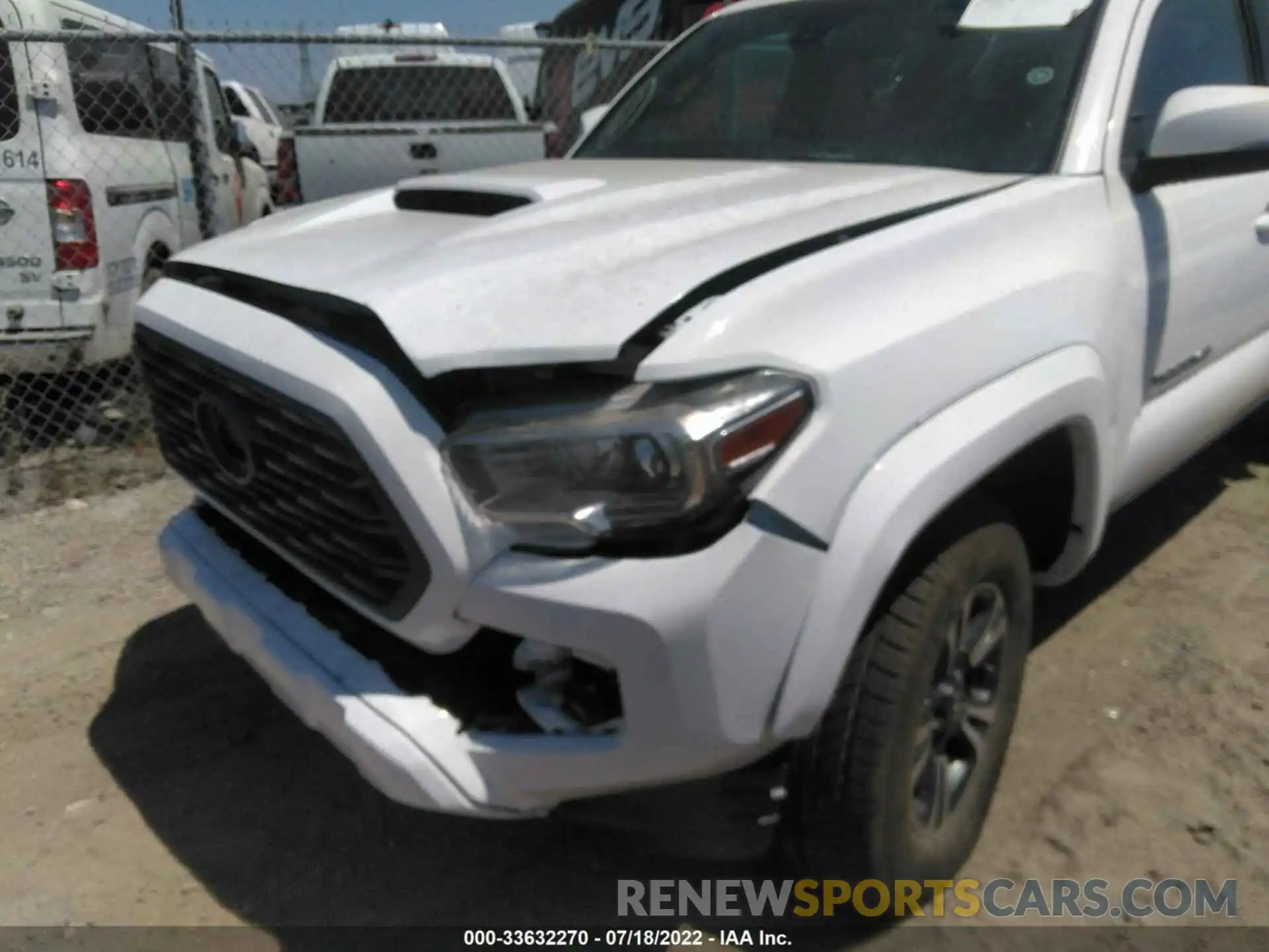 6 Photograph of a damaged car 3TMAZ5CN6KM092214 TOYOTA TACOMA 2WD 2019