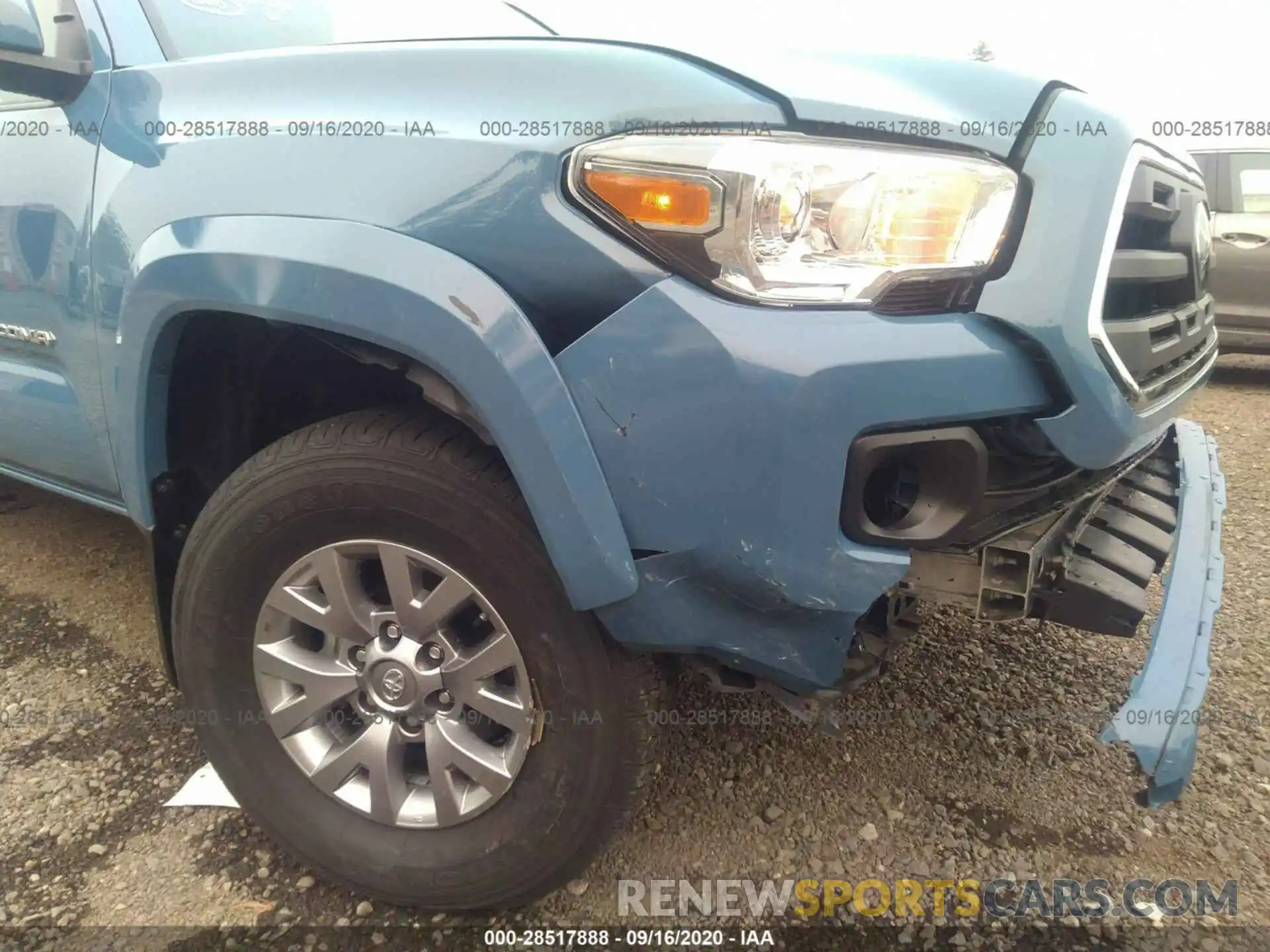 6 Photograph of a damaged car 3TMAZ5CN6KM094674 TOYOTA TACOMA 2WD 2019