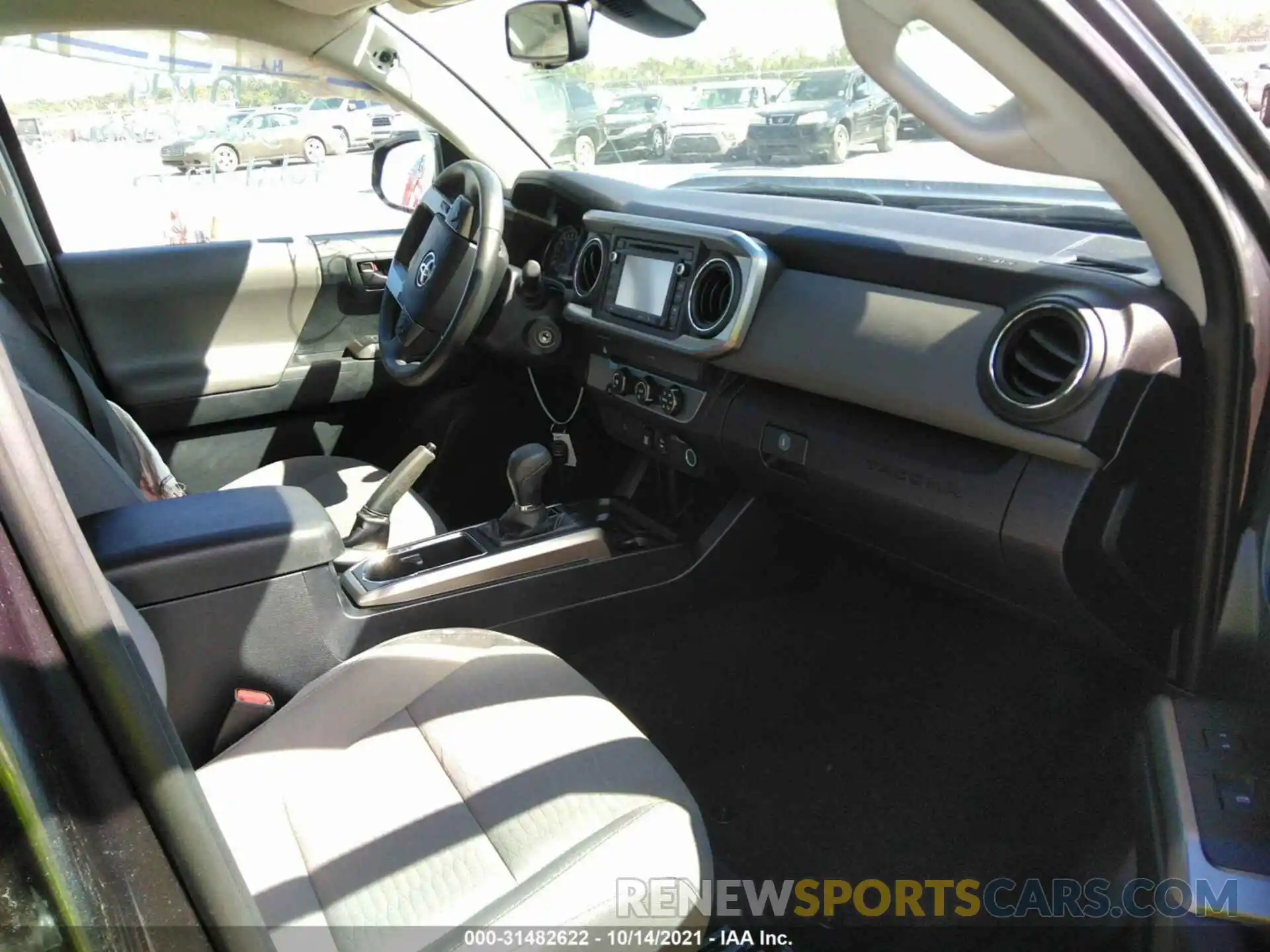 5 Photograph of a damaged car 3TMAZ5CN6KM097154 TOYOTA TACOMA 2WD 2019