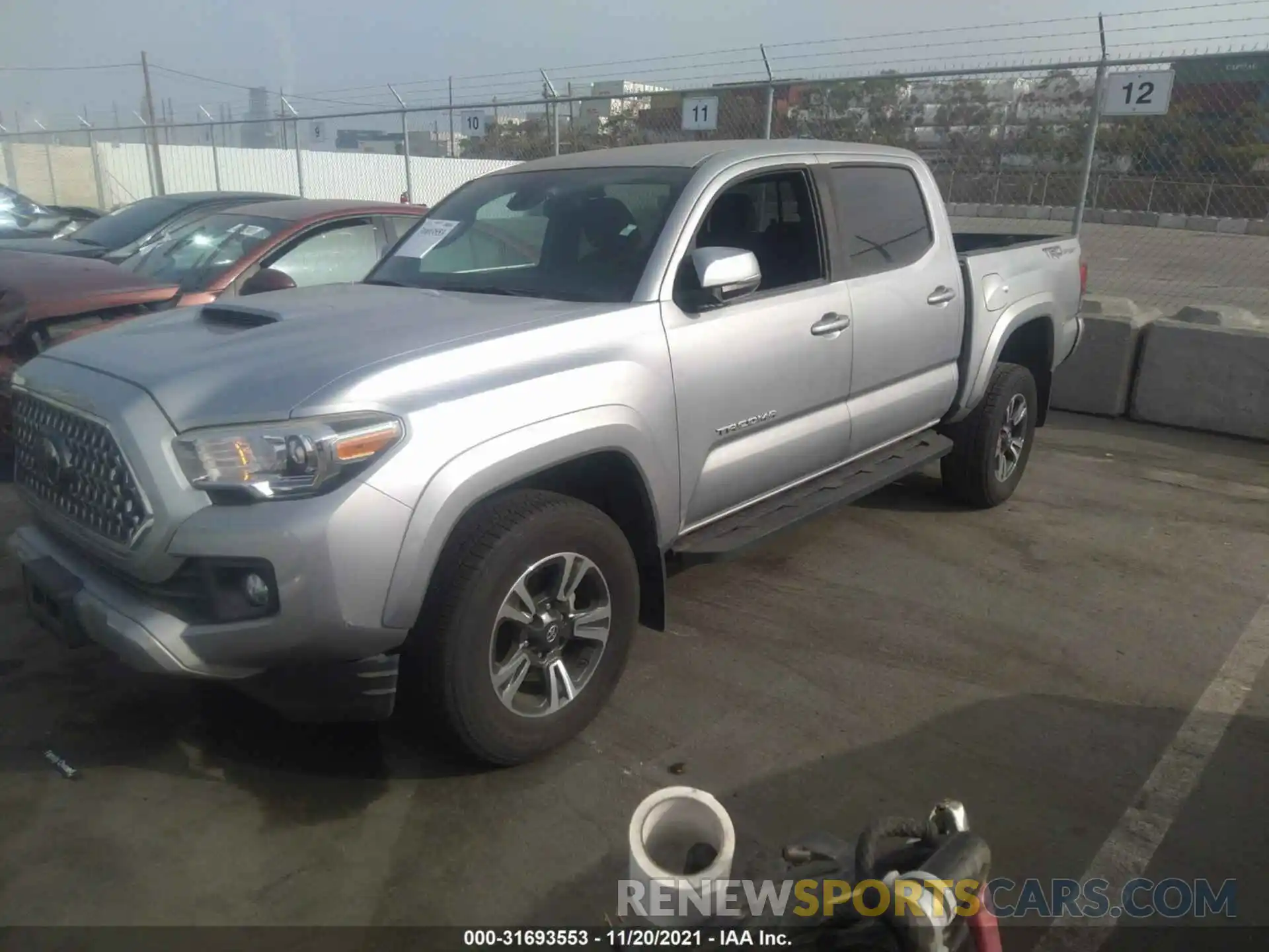 2 Photograph of a damaged car 3TMAZ5CN6KM098126 TOYOTA TACOMA 2WD 2019