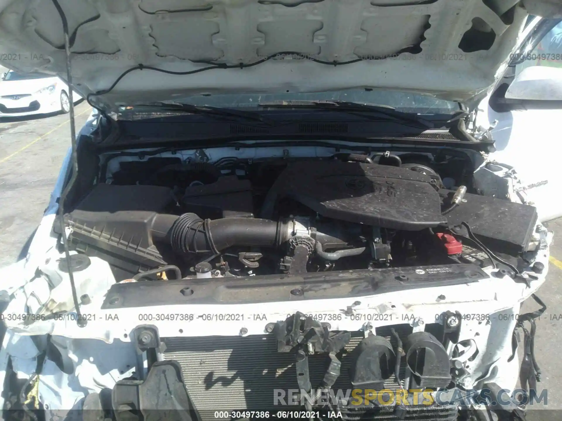 10 Photograph of a damaged car 3TMAZ5CN6KM099180 TOYOTA TACOMA 2WD 2019